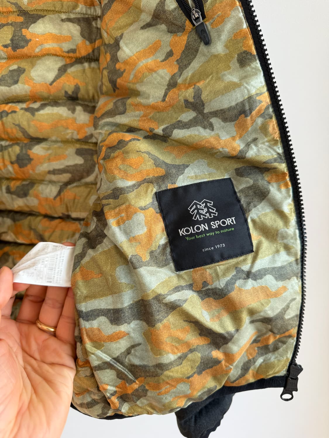 코오롱 스포츠(KOLON SPORT) 경량 패딩 상품이미지10