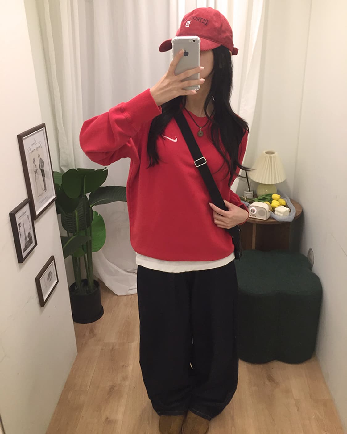 여성 나이키 스웻맨투맨 100 상품이미지1