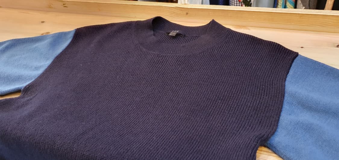 66.COS 컬러블록 울 원피스 상품이미지4