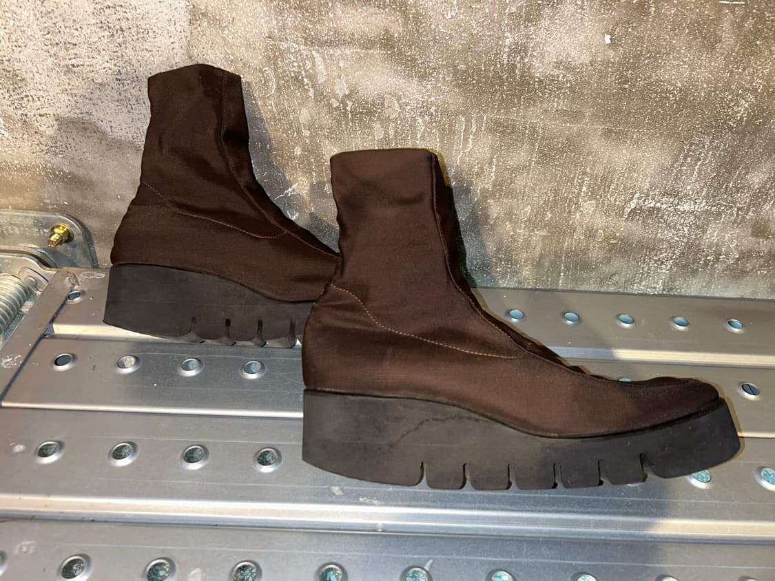 ERBANI square toe socks boots 상품이미지1