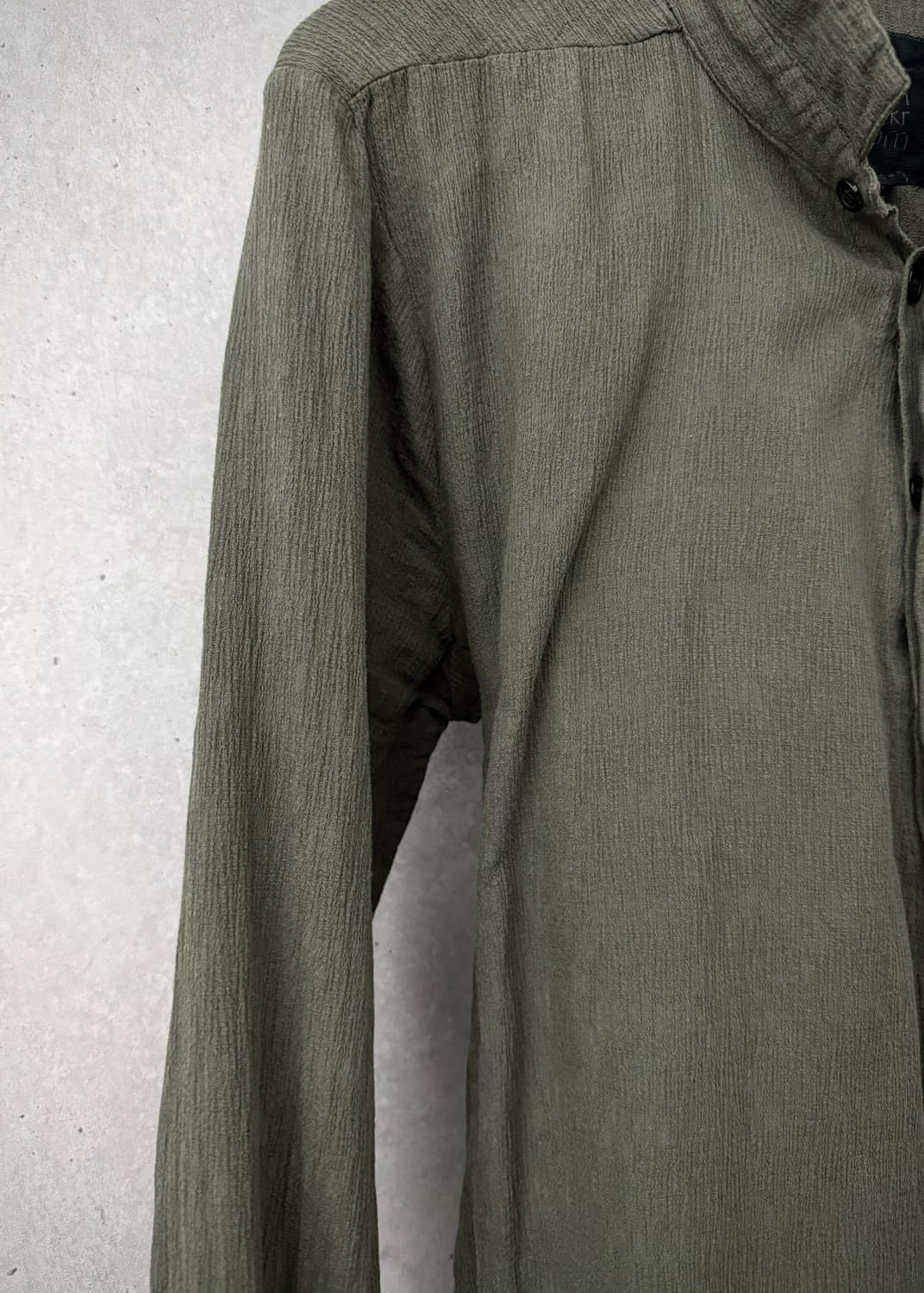 thom/krom asymmetric shirt 상품이미지3