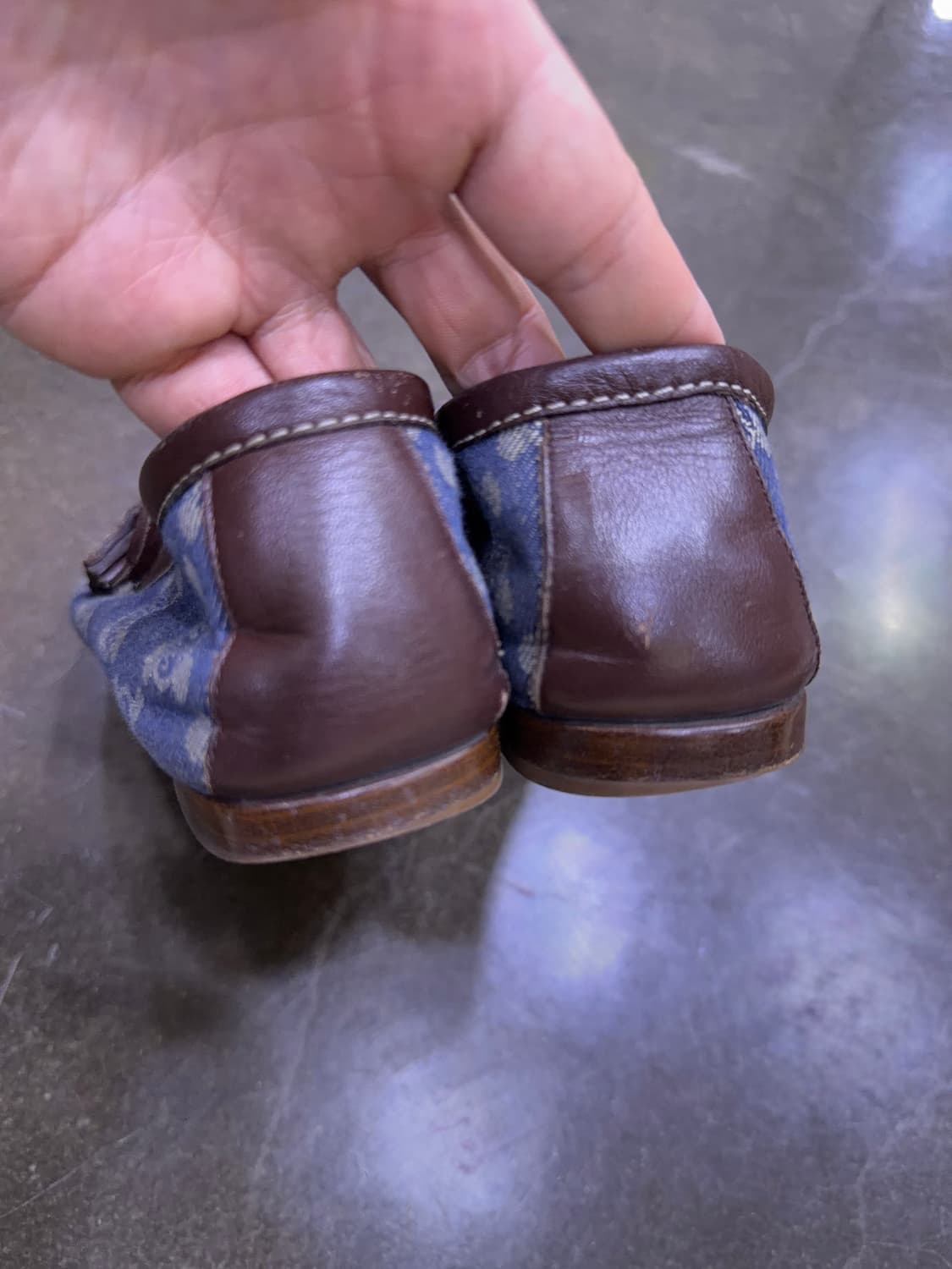 셀린느 데님 플랫 로퍼 38 상품이미지7