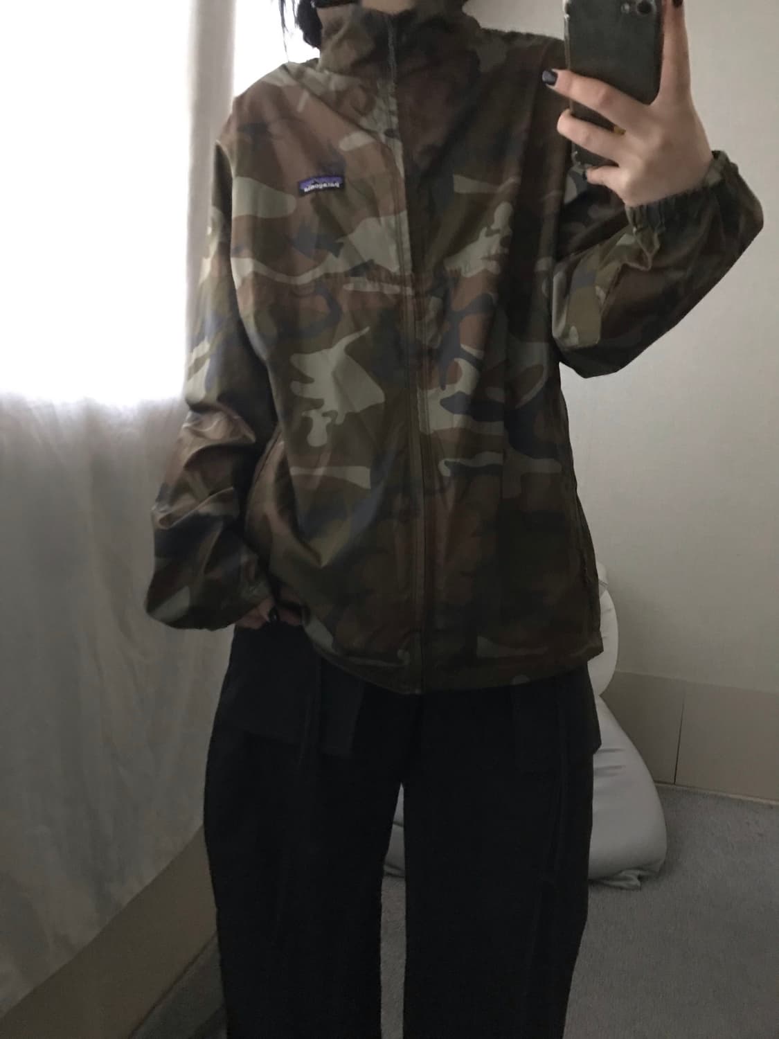 파타고니아 카모플라쥬 윈드브레이커 상품이미지5