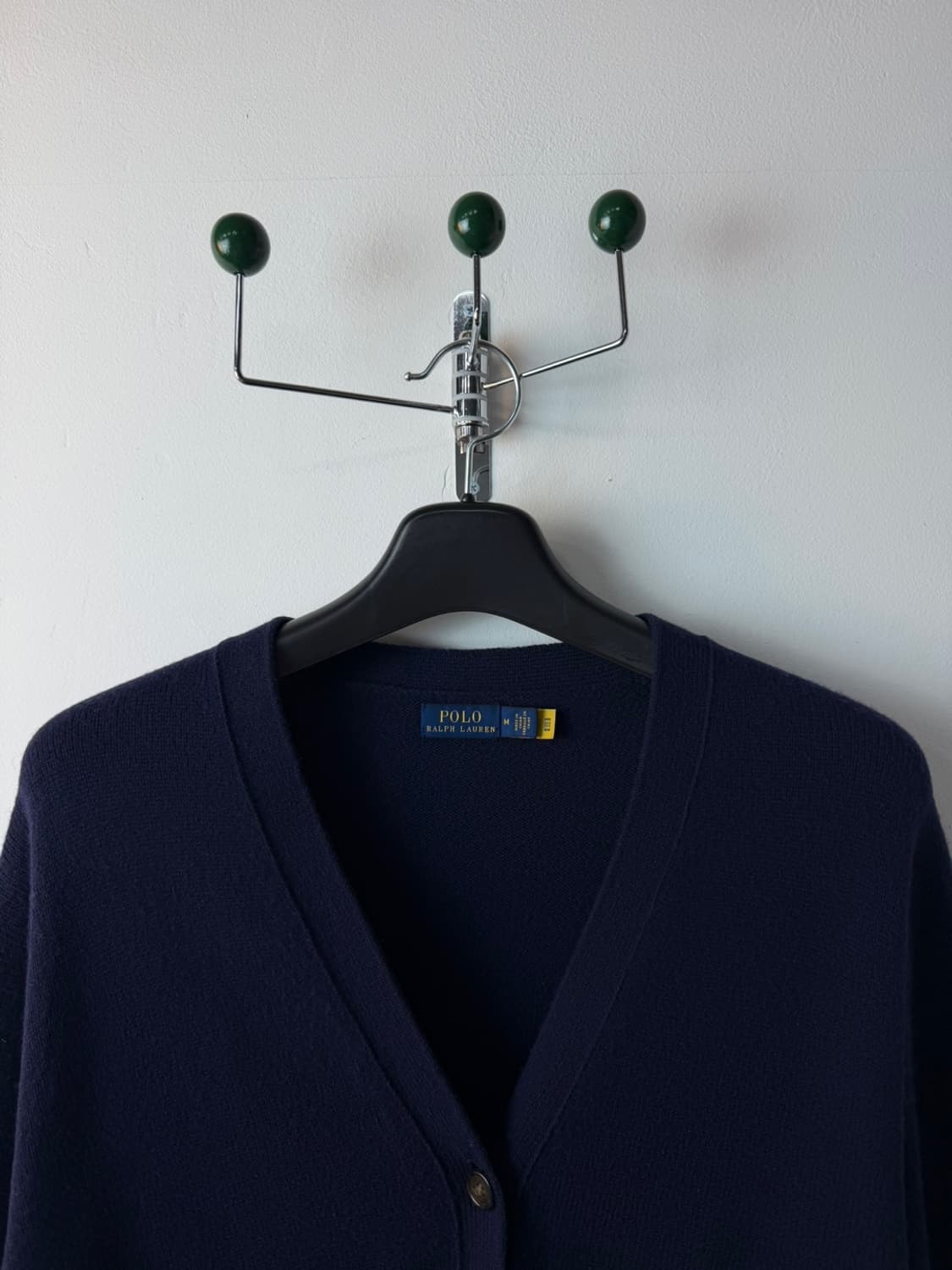 폴로 랄프로렌 포니 로고 울 캐시미어 가디건 상품이미지3