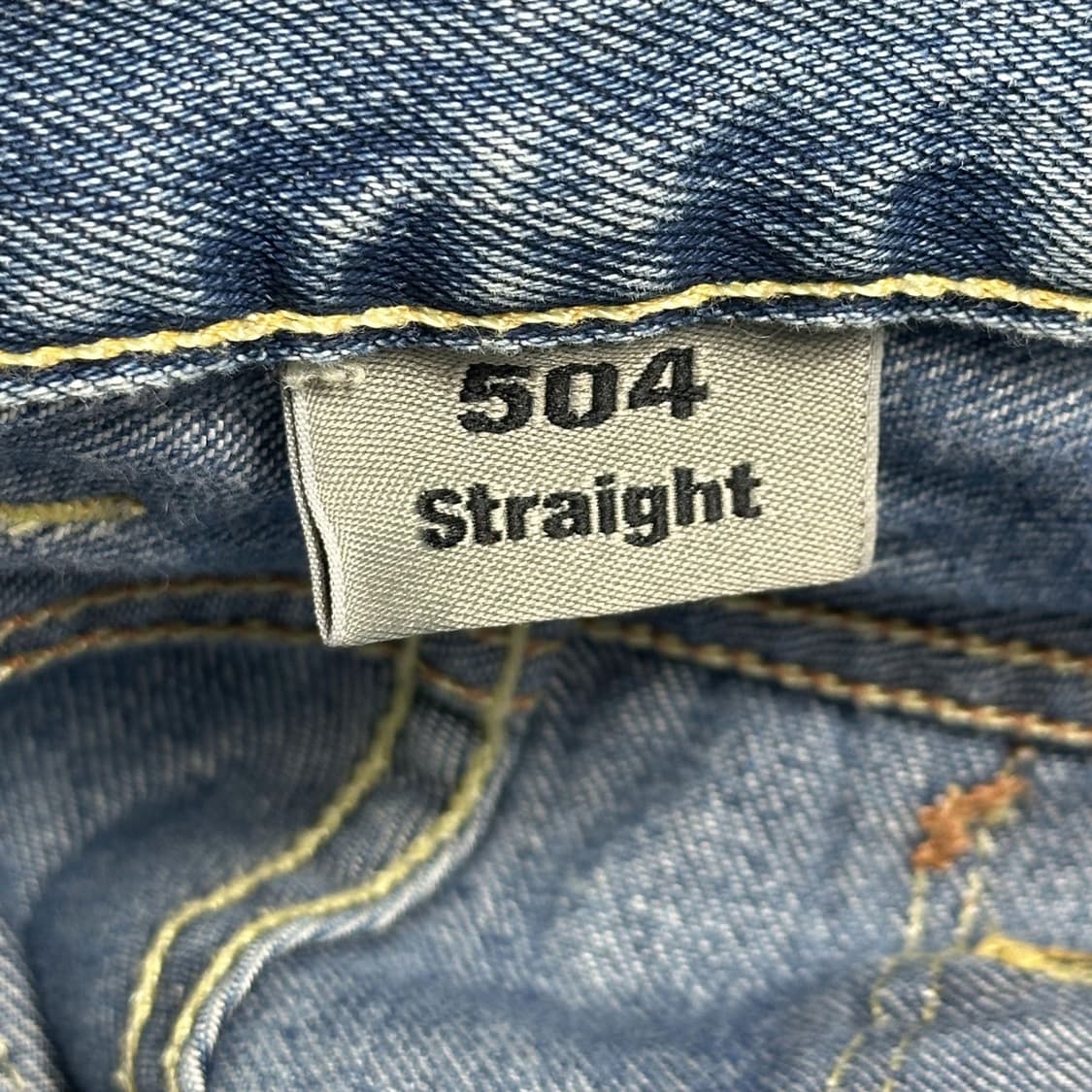리바이스 504 오리지널 실버탭 데님 팬츠 (30인치) 상품이미지6