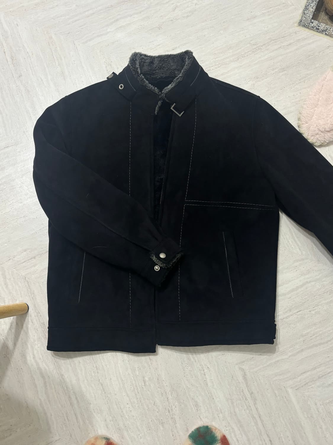 퍼 자켓 #해칭룸 #폴리테루 #논노드 상품이미지1