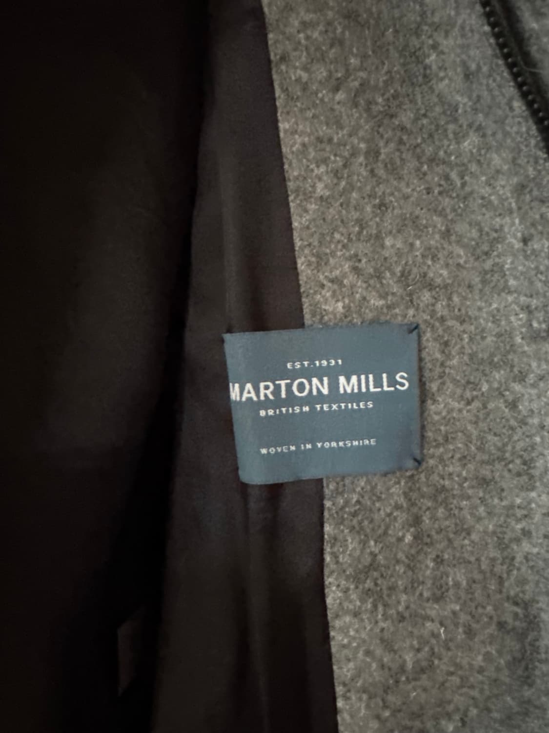 발매가 135만원) 세이지 네이션 지지 자켓 말 그레이 M 상품이미지10