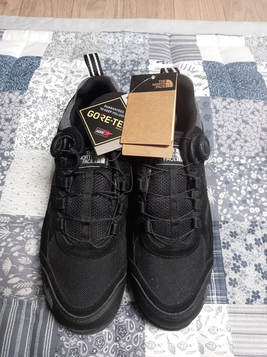 노스페이스 고어텍스 트레킹화   블랙   270 상품이미지1