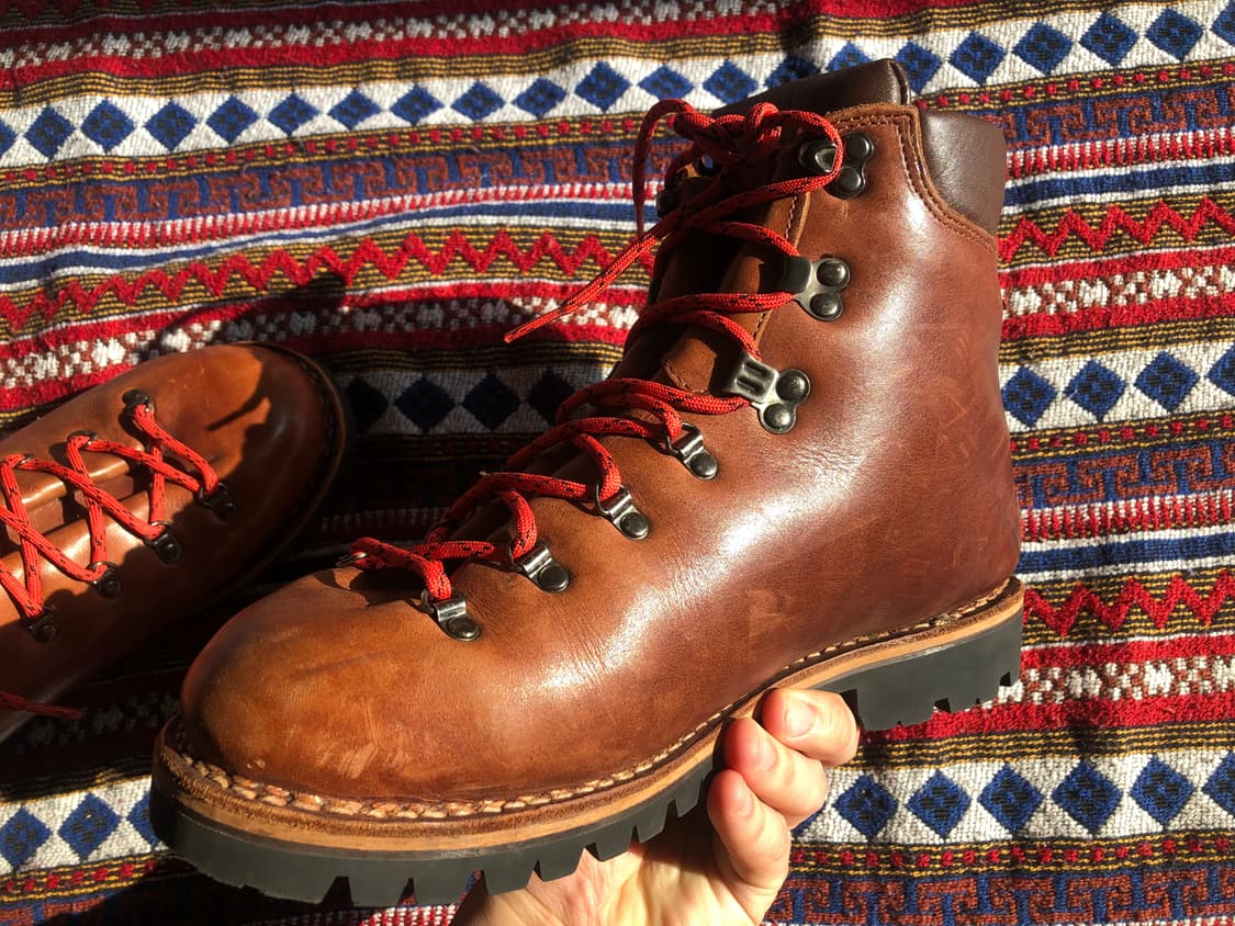 코오롱 스포츠 통가죽 등산화 270 상품이미지10