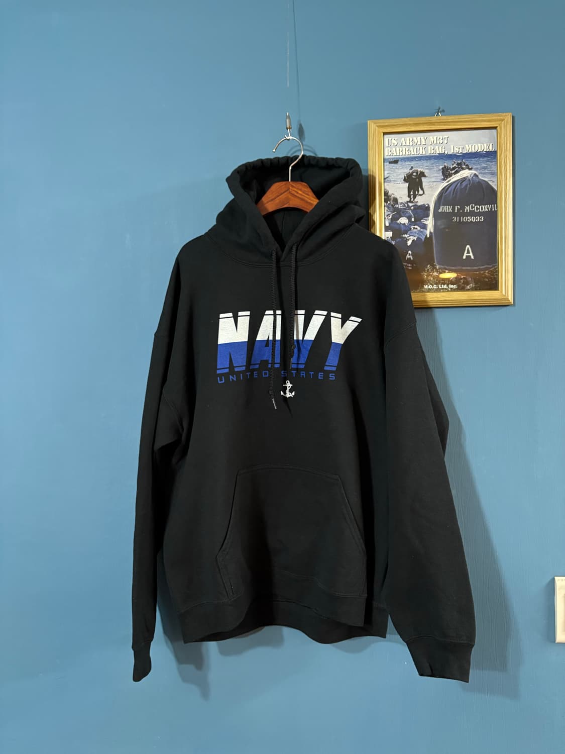00‘s Gildan US Navy Sweat Hooded 상품이미지1