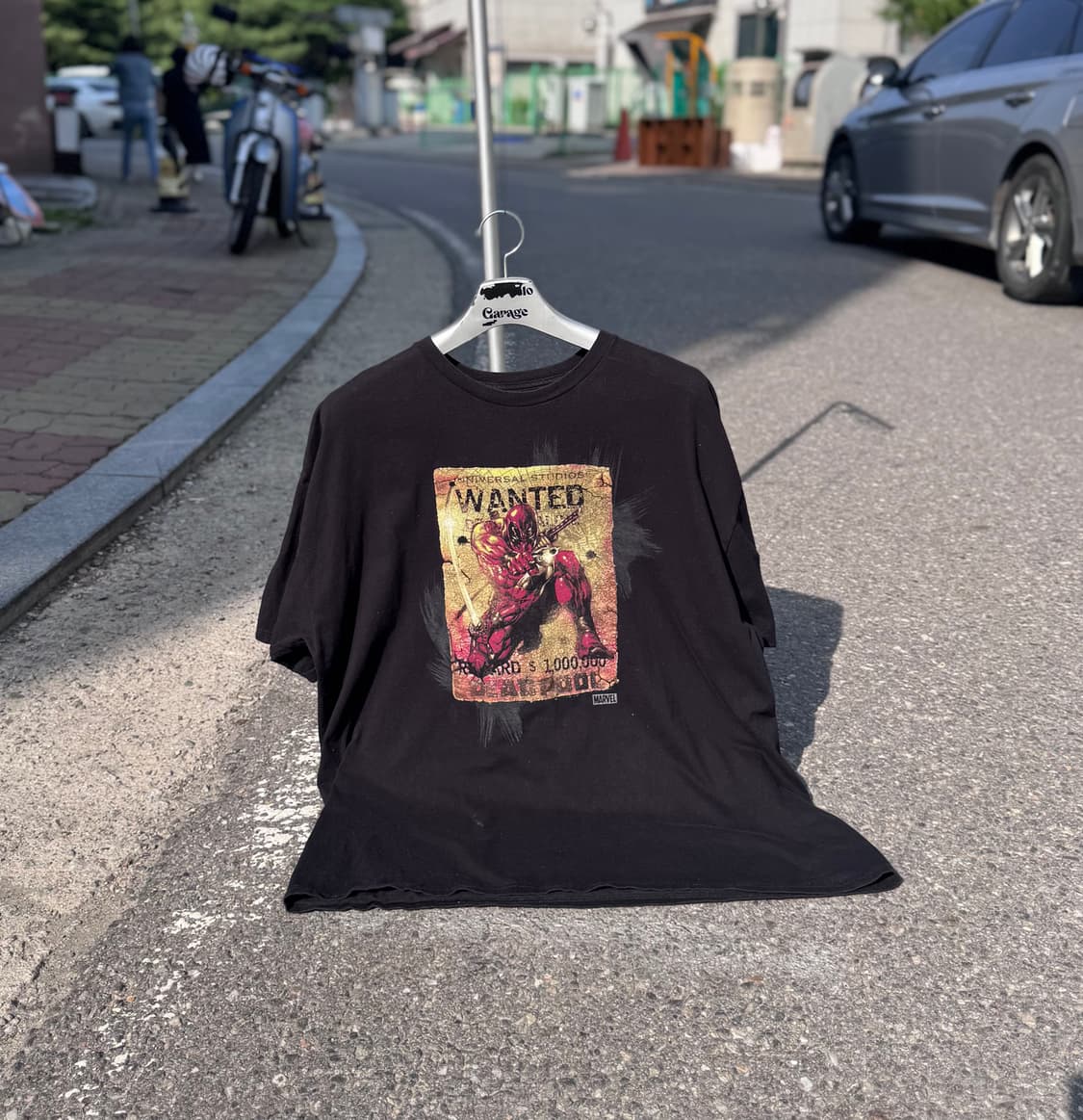 빈티지 마블 데드풀 그래픽 반팔 XXL 766 상품이미지1