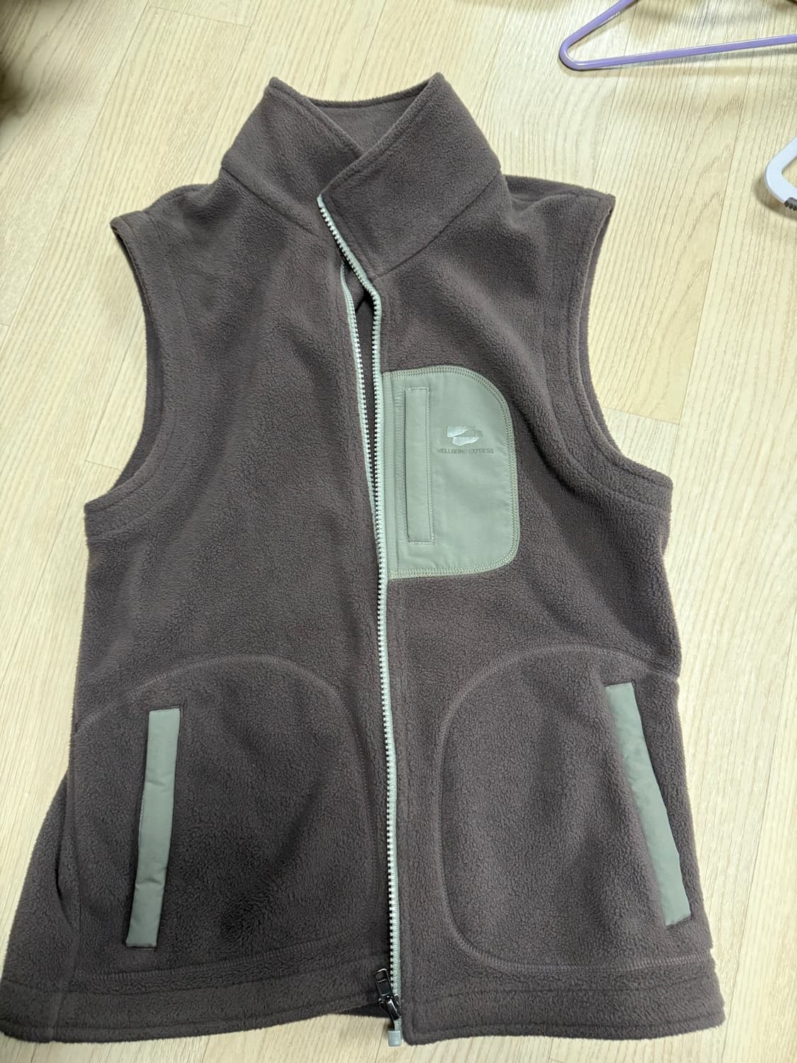 웰빙 익스프레스 Fleece Vest Brown - M 상품이미지4