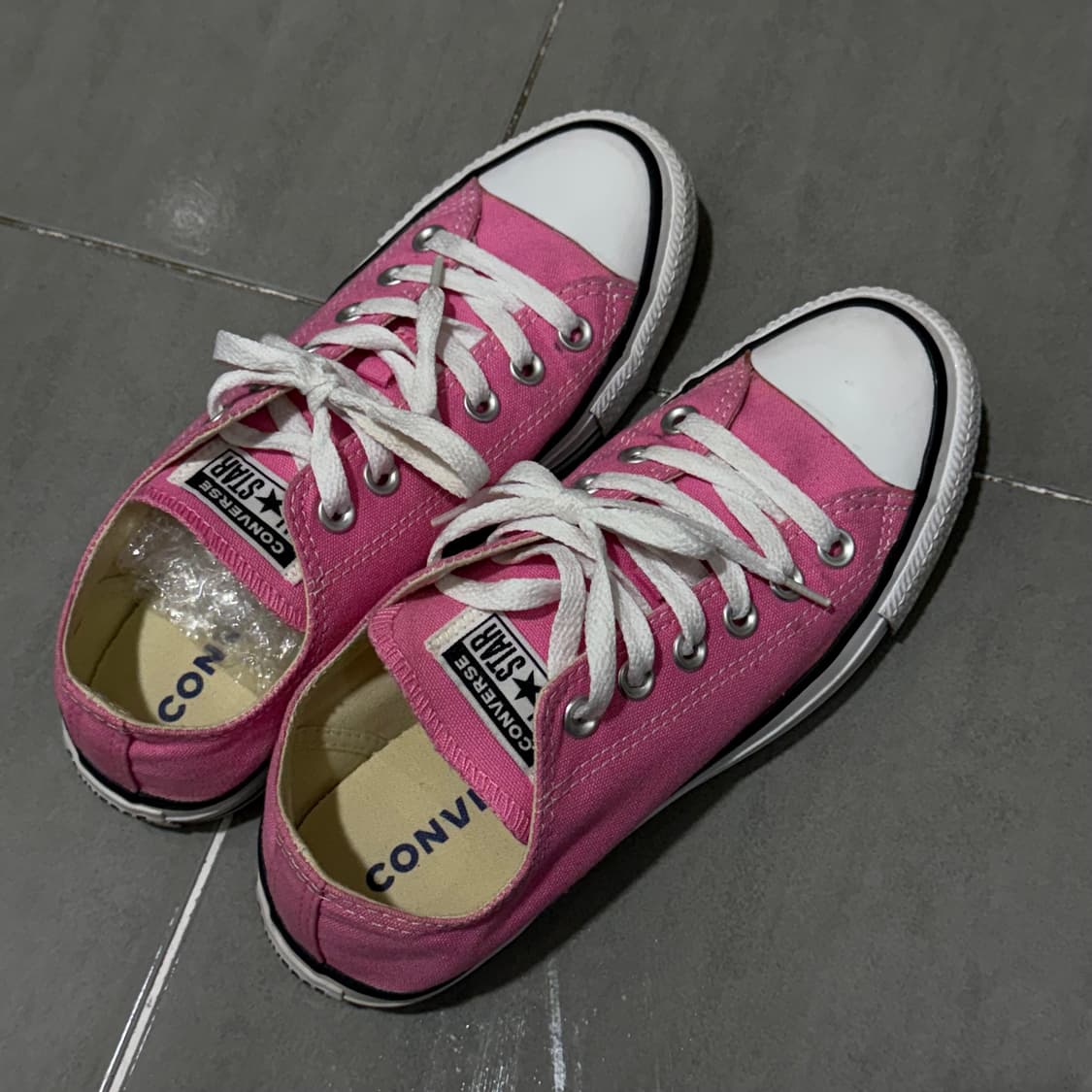 컨버스 올스타 핑크 로우 스니커즈 240 오혁 컨버스 상품이미지3