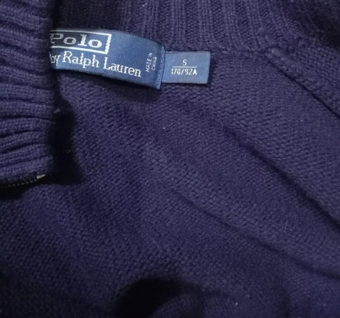 폴로 POLO 빅포니 니트집업 90/S 상품이미지3