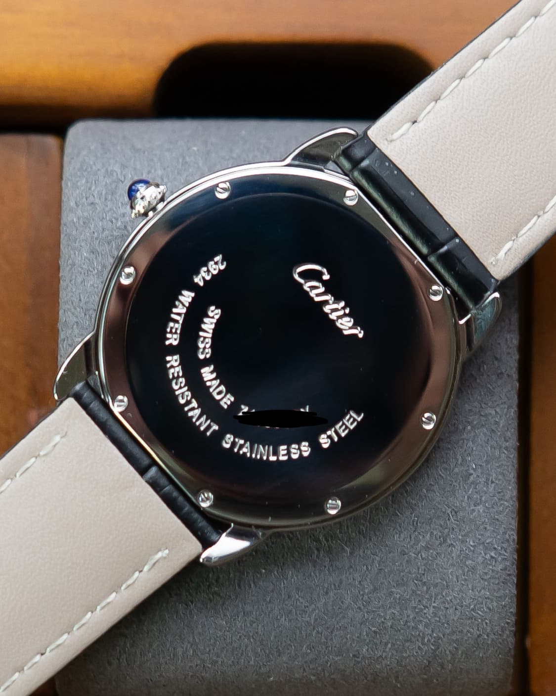 까르띠에 롱드 솔로 라지 L 36mm 쿼츠 시계 상품이미지2