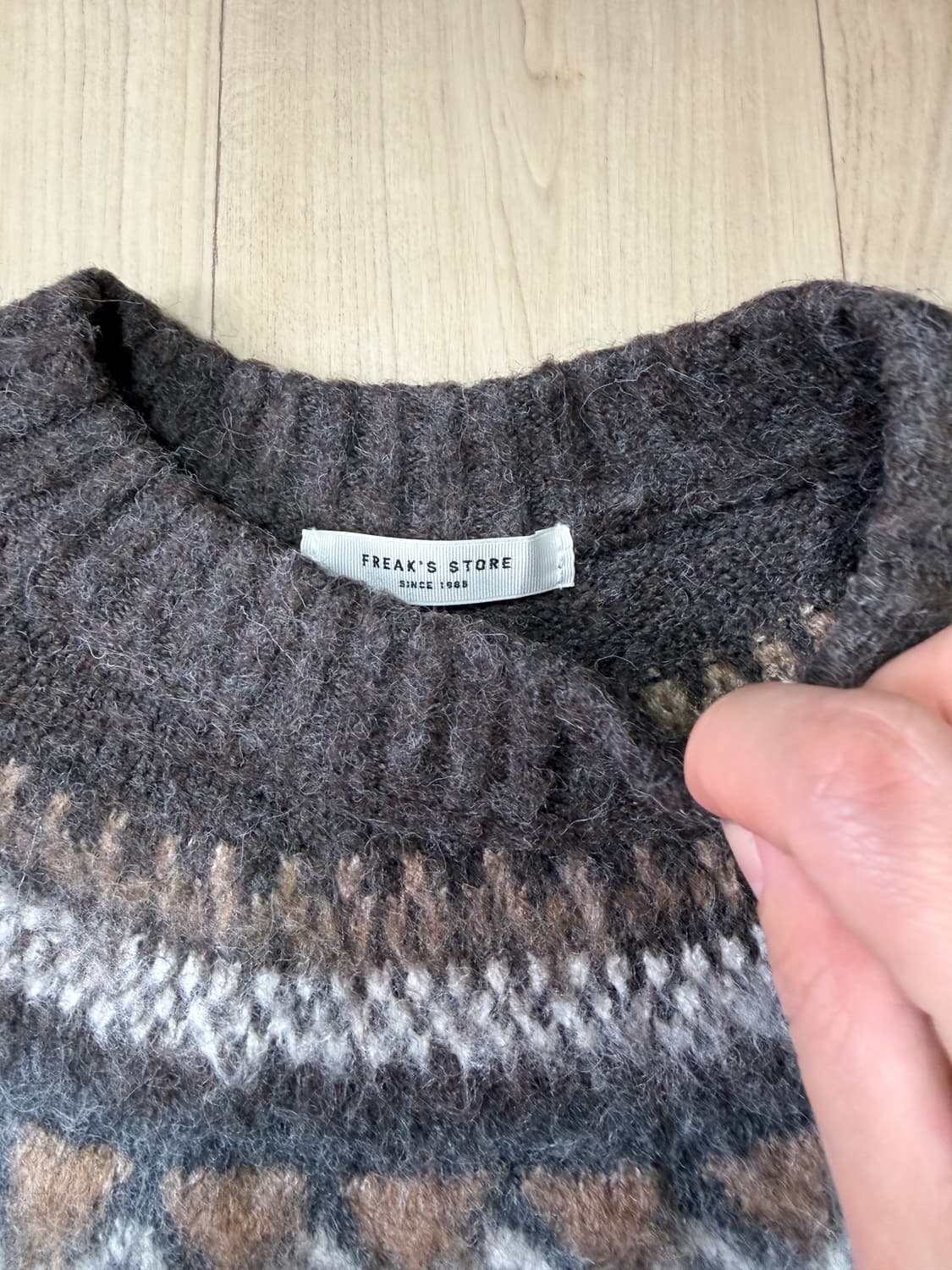 freak’s store 노르딕 니트 상품이미지2