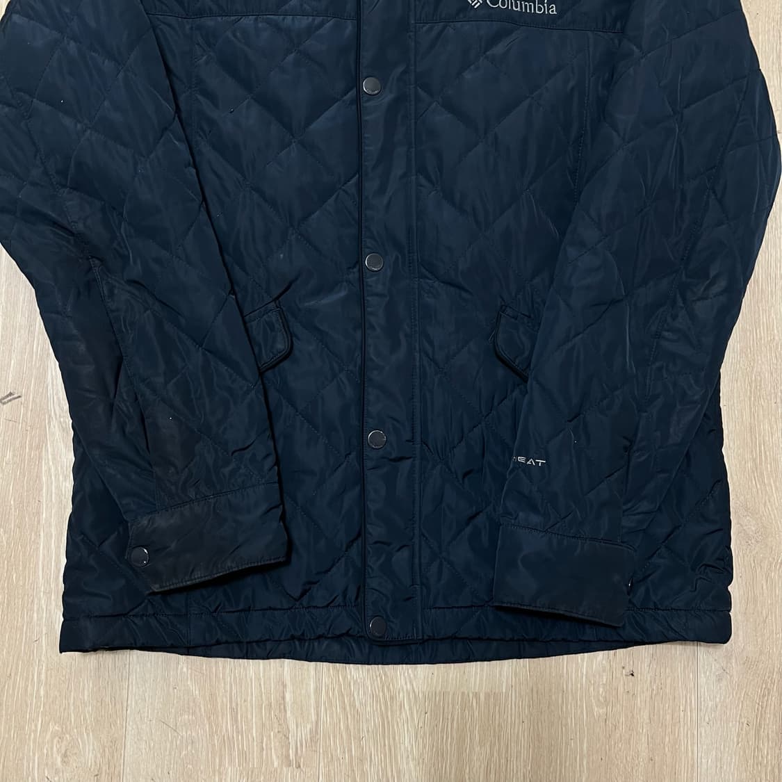 컬럼비아 남성 옴니히트 누빔 경량패딩 L/100  상품이미지5