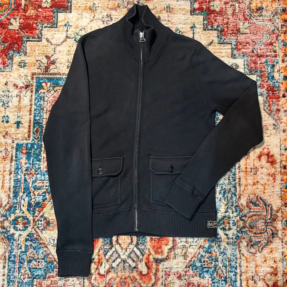 [M] 폴로 진 컴퍼니 니트 집업 상품이미지1