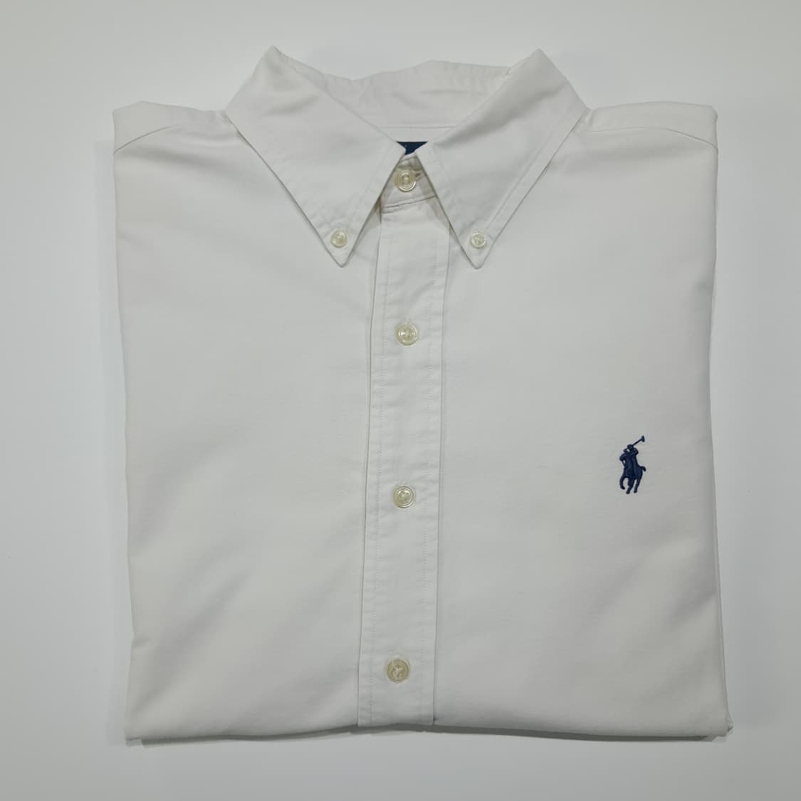 CL465 XL 폴로 00s 코튼 RL08자수 화이트 셔츠 남방 상품이미지8