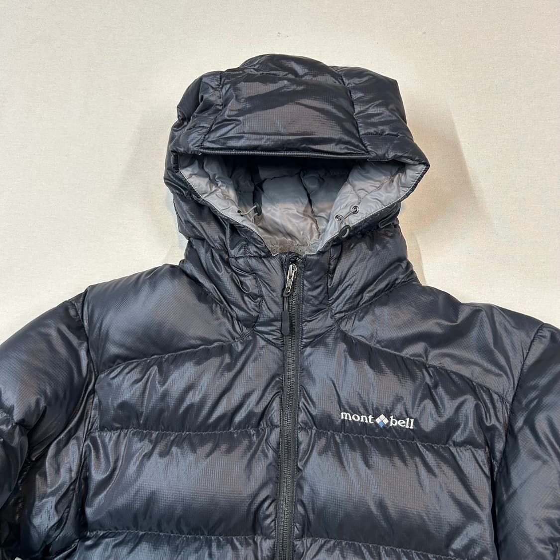L) 몽벨 800 구스다운 거위털 패딩 블랙 상품이미지2