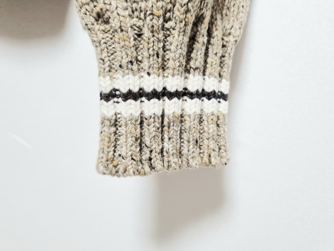 여성 레어 2022 폴로 QR인증 인타르시아 울 블렌드 긴팔 스웨터 니트 상품이미지3