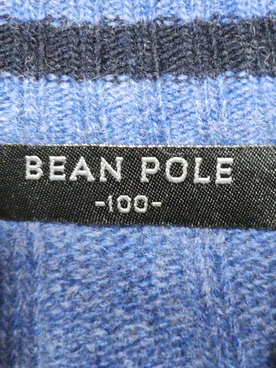 (100) 빈폴 꽈배기 니트 반집업 케이블 스웨터  상품이미지3