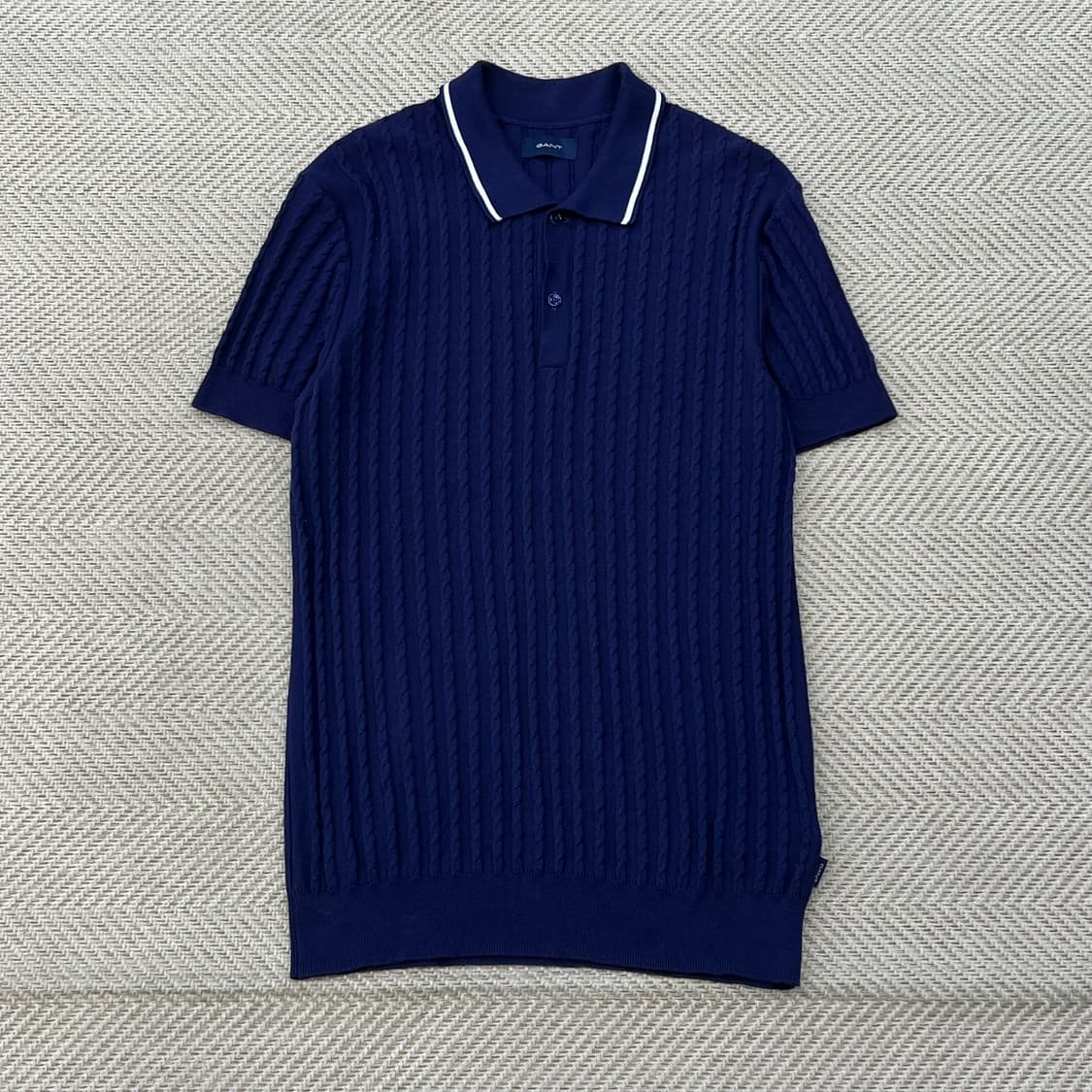 간트 꽈배기 니트반팔티 r3309 상품이미지1