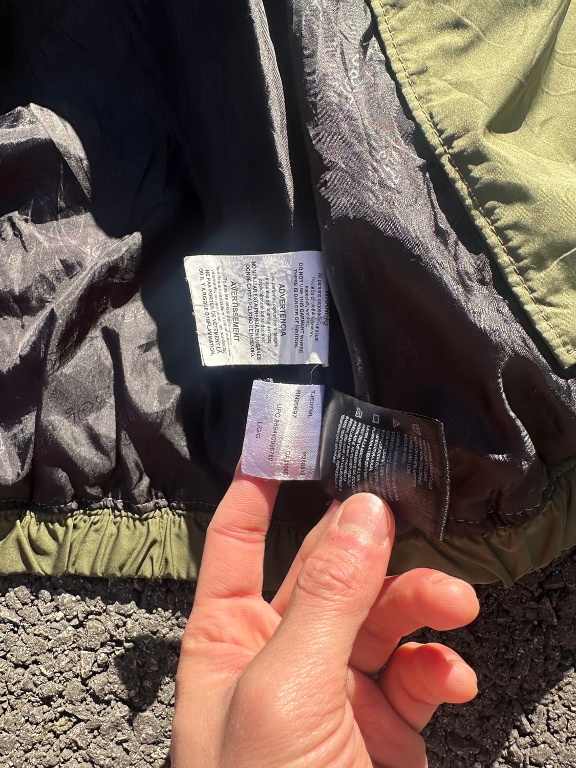 [L] 디키즈 패딩 카키 컬러 상품이미지8