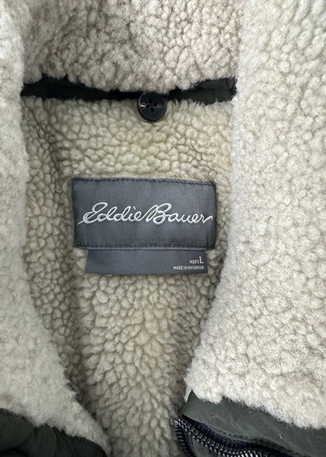 [L] 에디바우어 양털 하프 다운 패딩 상품이미지6