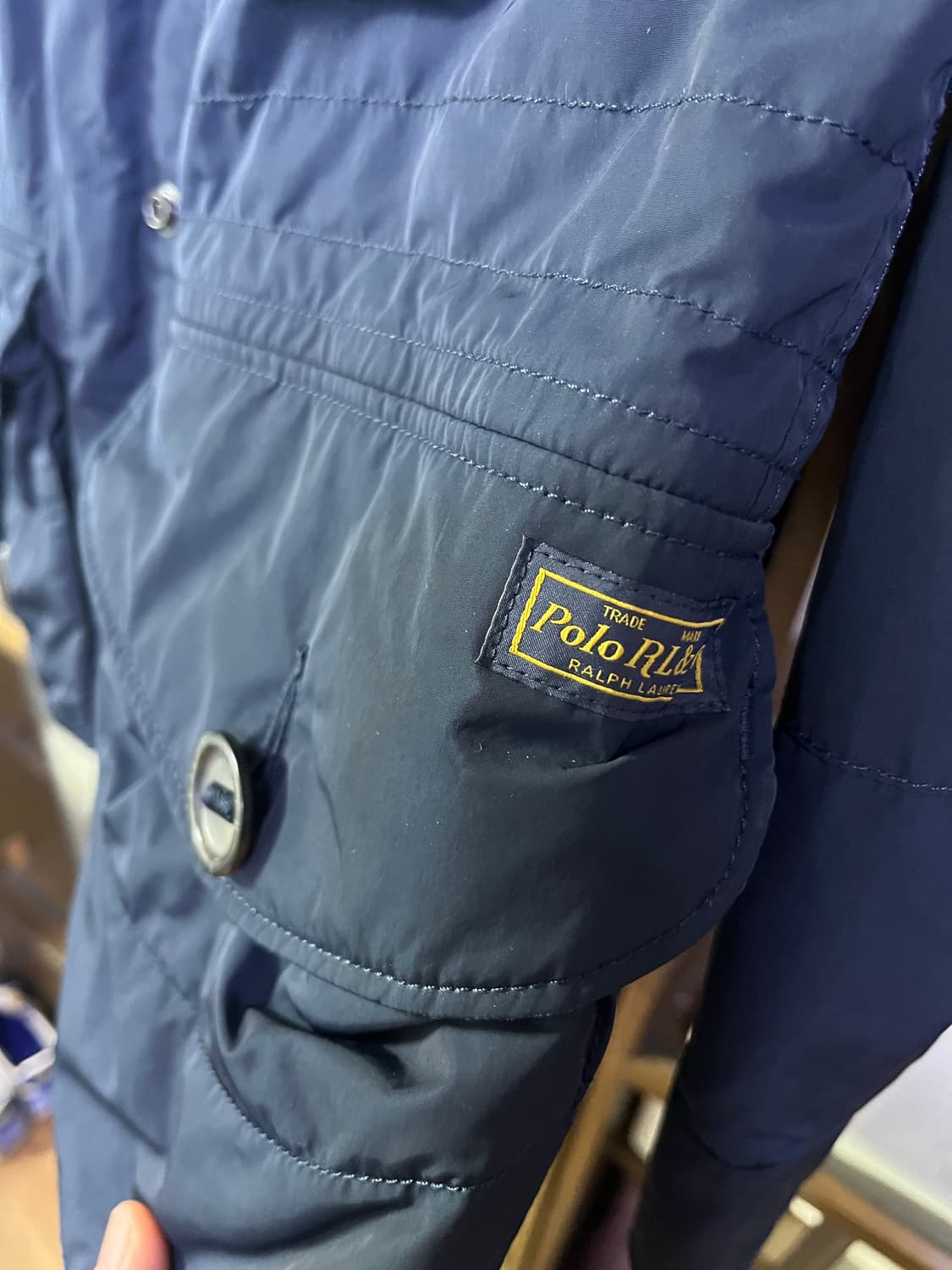 폴로 랄프로렌 네이비 덕다운 필드자켓 m65 상품이미지8