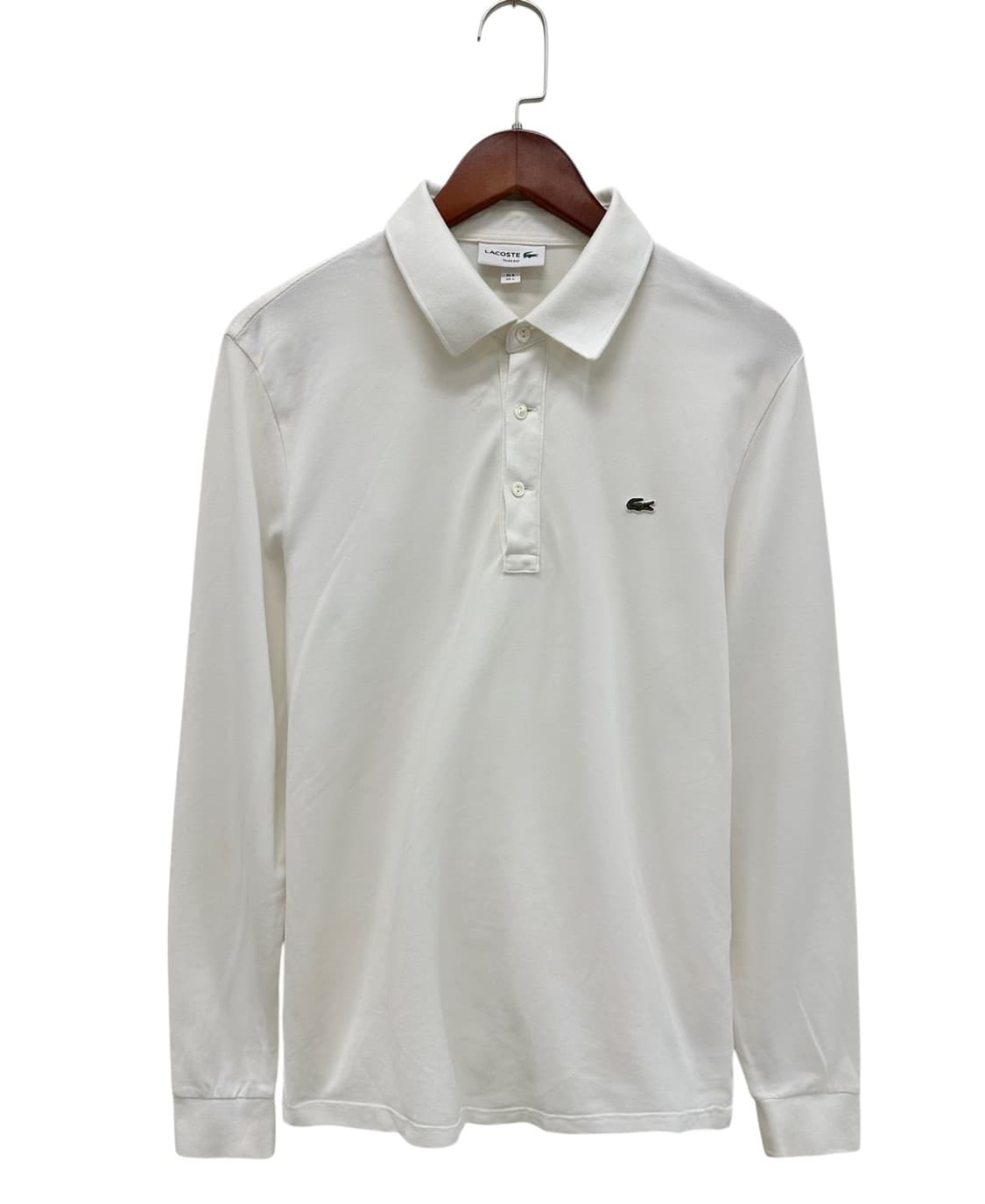 라코스테 피케티셔츠 화이트 (L) 상품이미지1