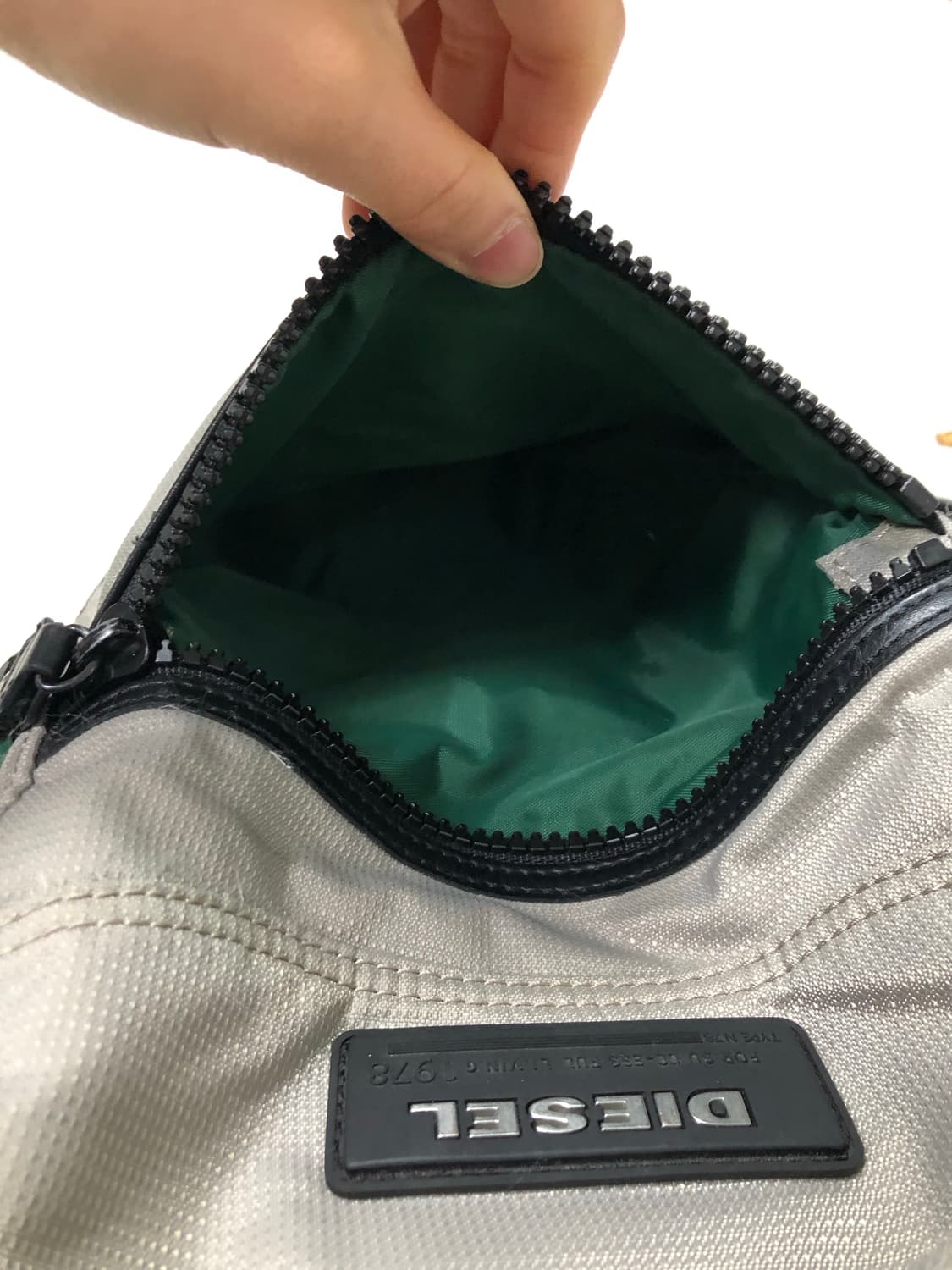 DIESEL 디젤 가죽 나일론 백팩 가방 상품이미지8