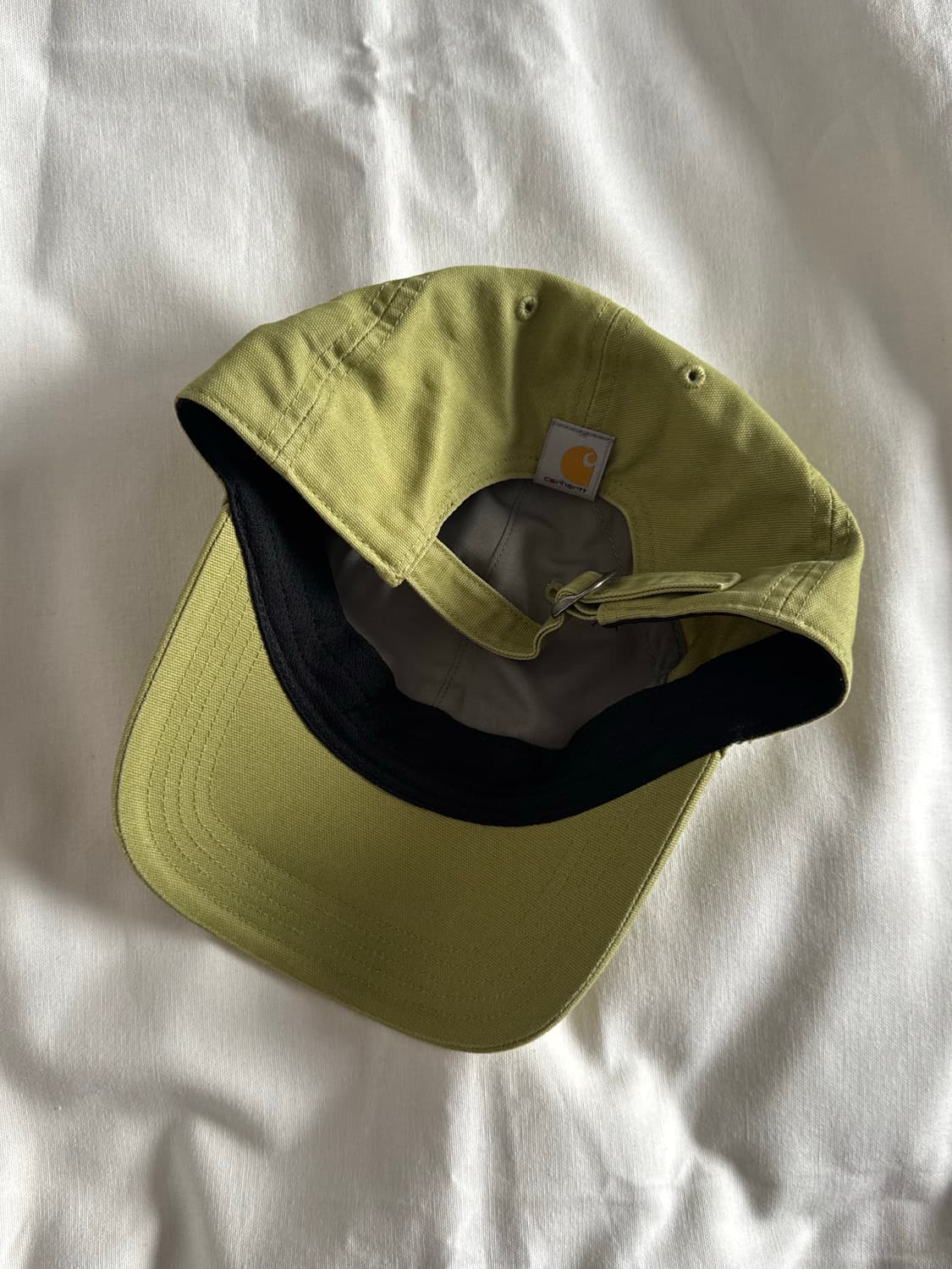 칼하트 캔버스 스크립트 그래픽 자수 로고 볼캡 상품이미지7