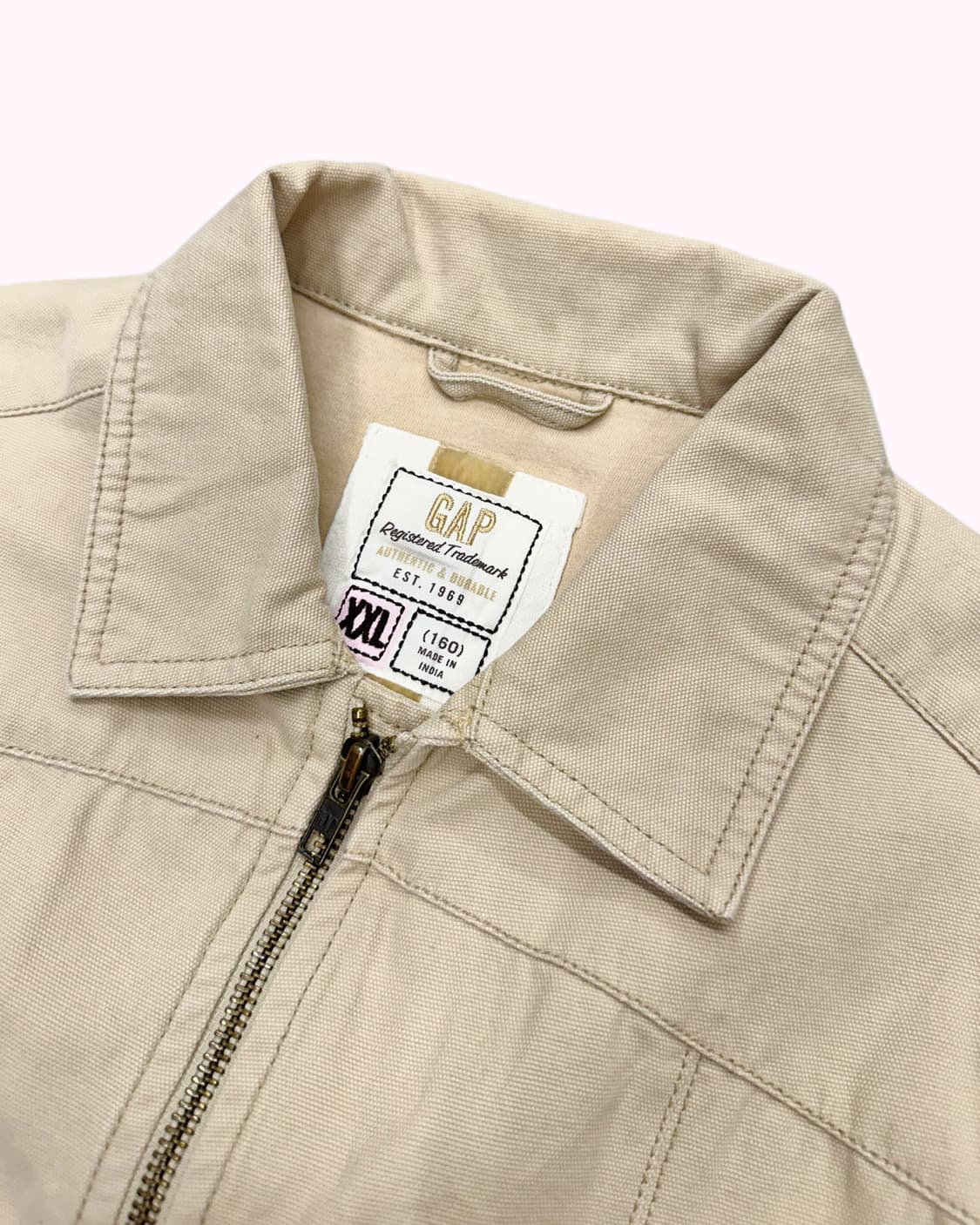 canvas pocket zip-up jacket 상품이미지2