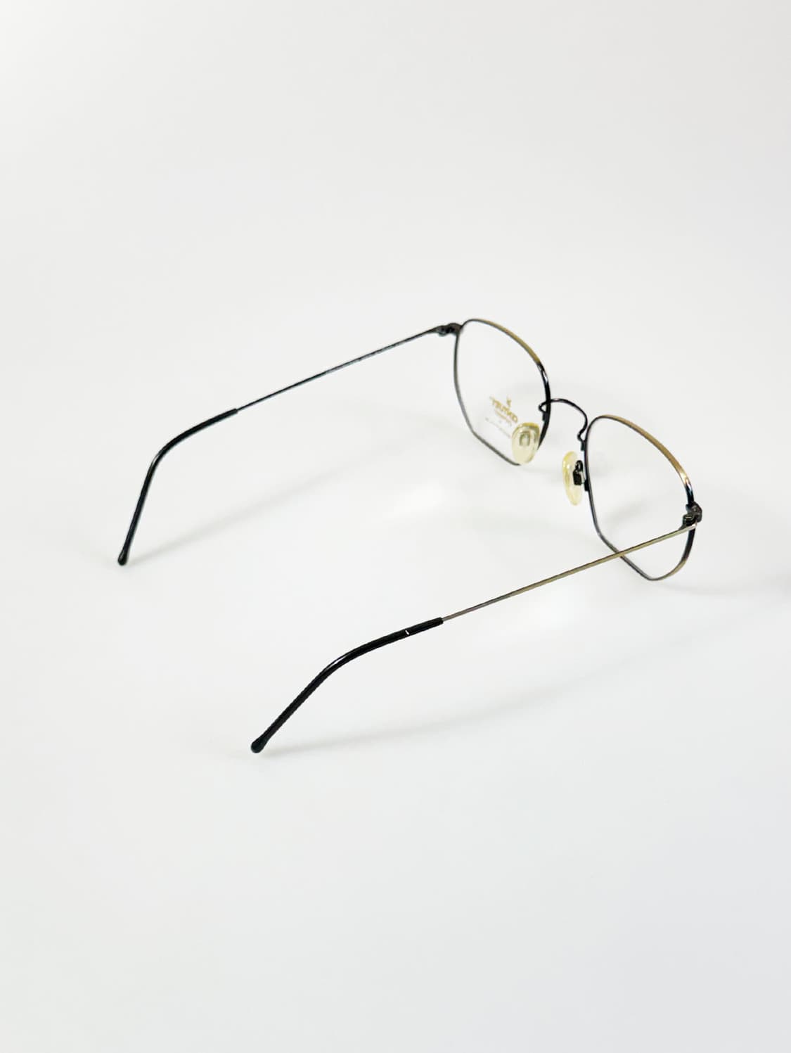 90s CENTURY EYEWEAR 마블 슬림 스퀘어 빈티지 안경 상품이미지4