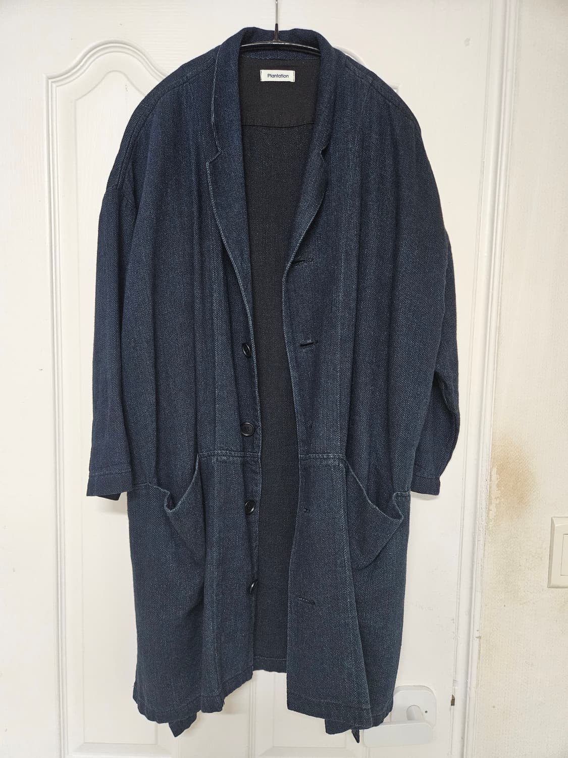ISSEY MIYAKE 이세이미야케 플랜테이션 인디고 다이 데님 코트 상품이미지2