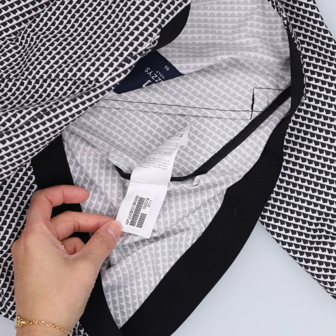 95 헤지스 패턴 바람막이 0311H1 상품이미지4