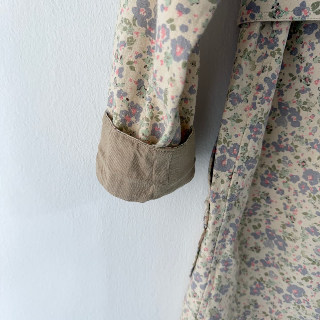 [S] 써스데이아일랜드 플로럴 트렌치코트 상품이미지6