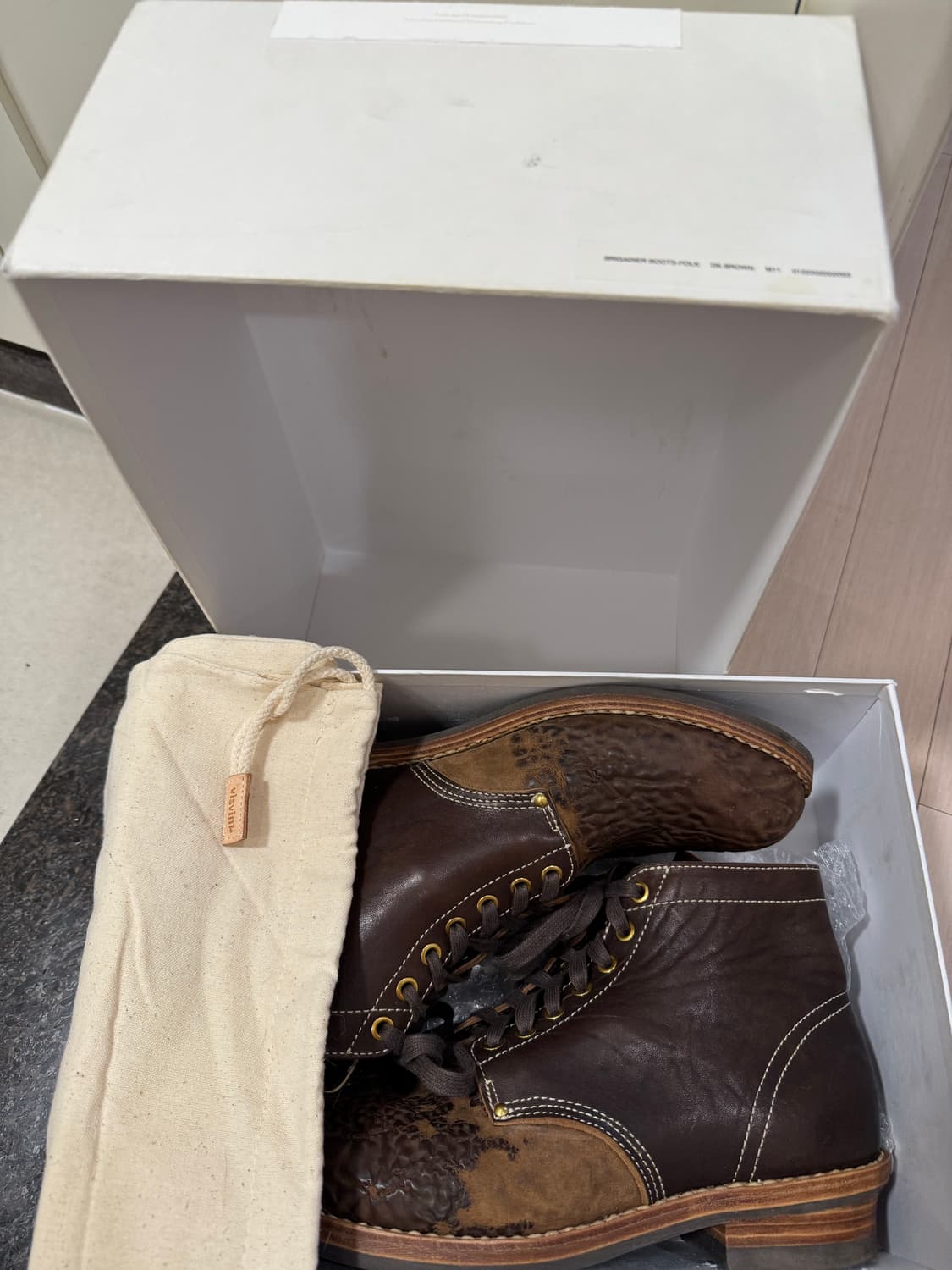 [M11] visvim 22aw 브리가디어 다크브라운 상품이미지7