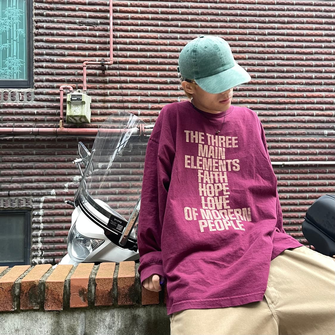 니코앤드 피그먼트 워싱캡 상품이미지2