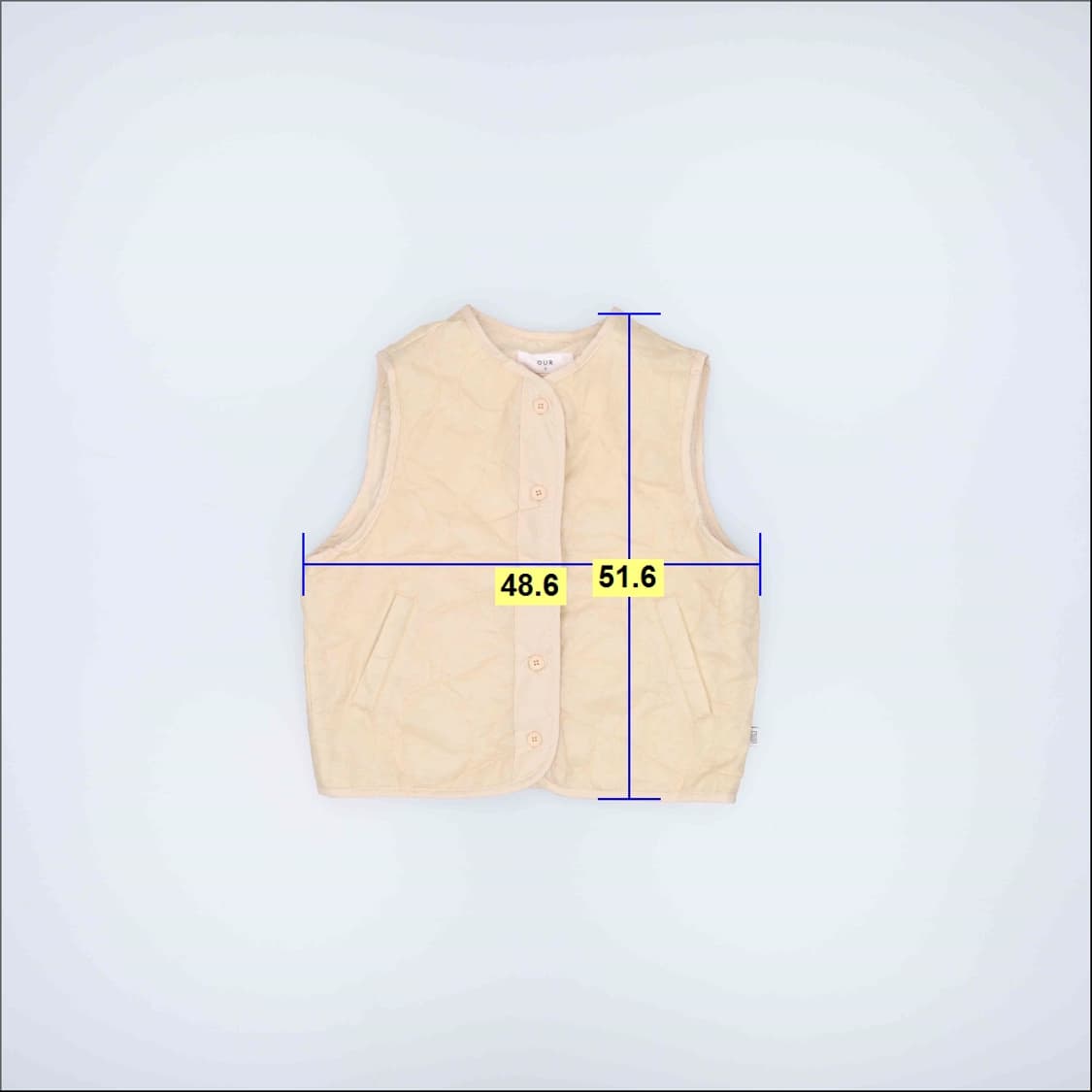 JS 아워 키즈여성 경량조끼 0421H1 상품이미지5