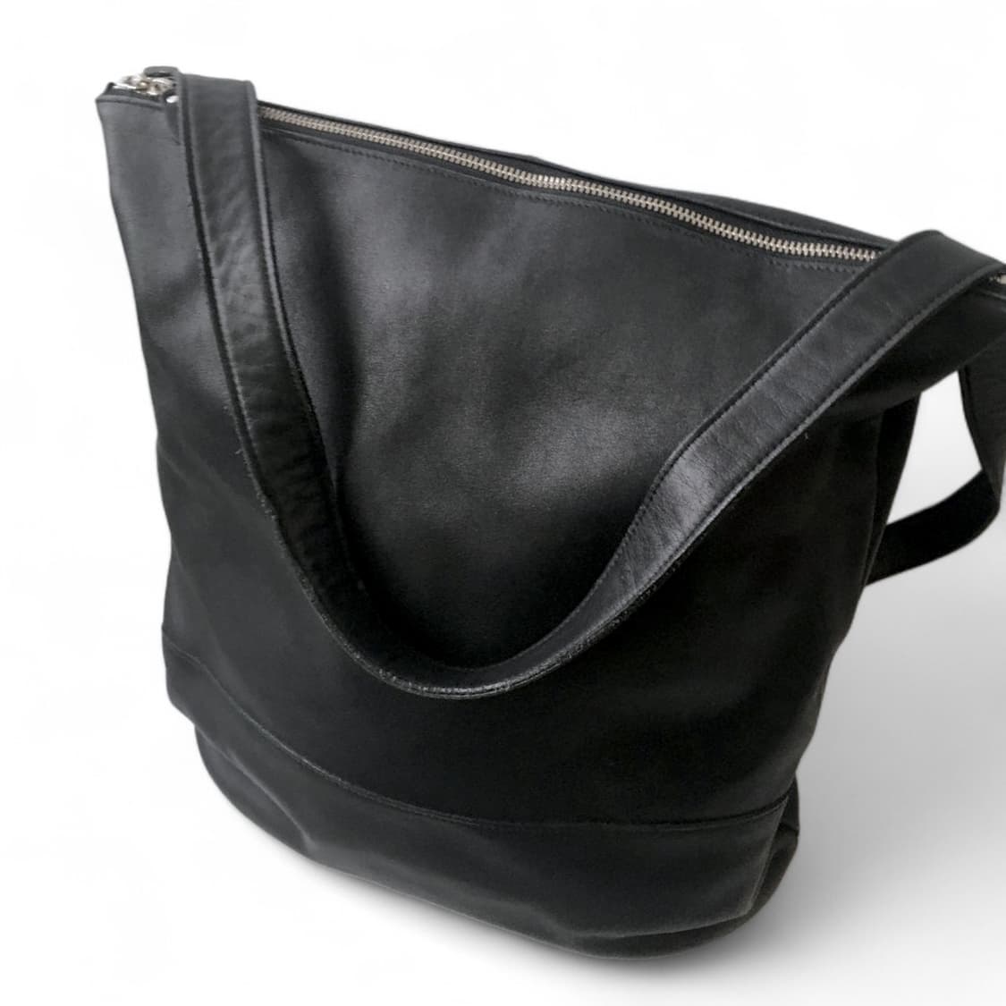 요지야마모토 와이즈 레더 숄더 백팩 상품이미지2