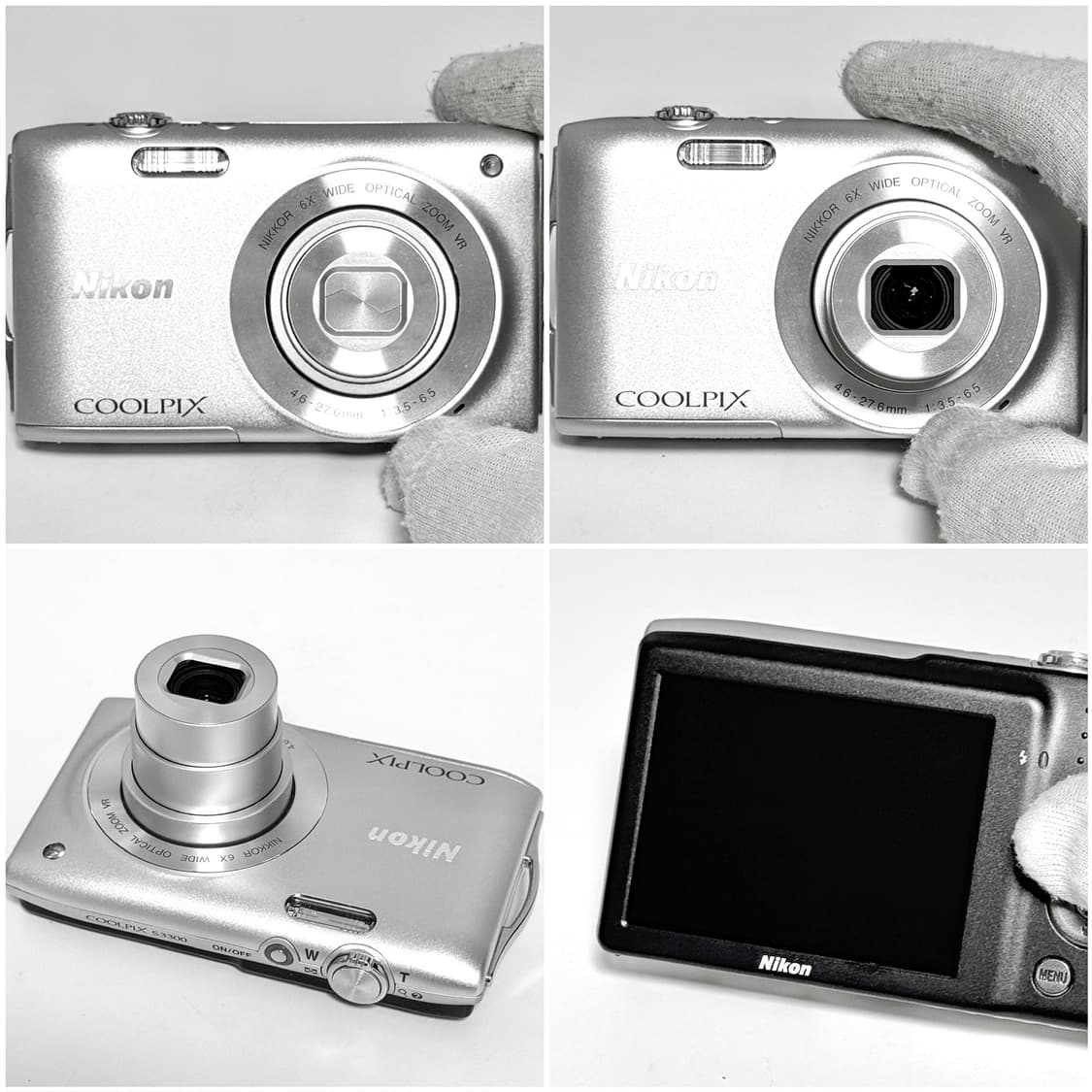 니콘 쿨픽스 S3300 실버 빈티지디카 상품이미지5