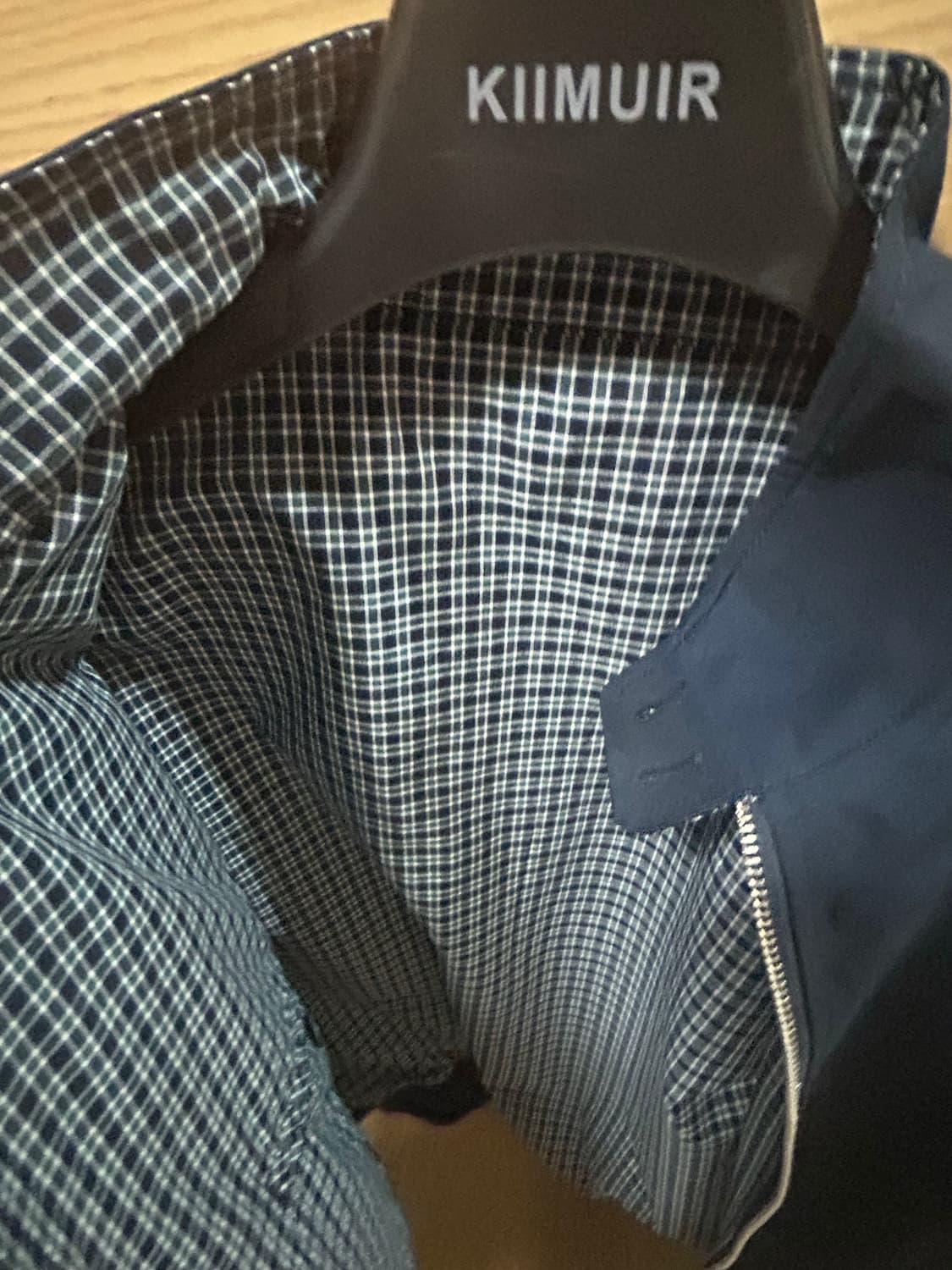 키뮤어 네이비 해링턴 자켓 M 상품이미지3