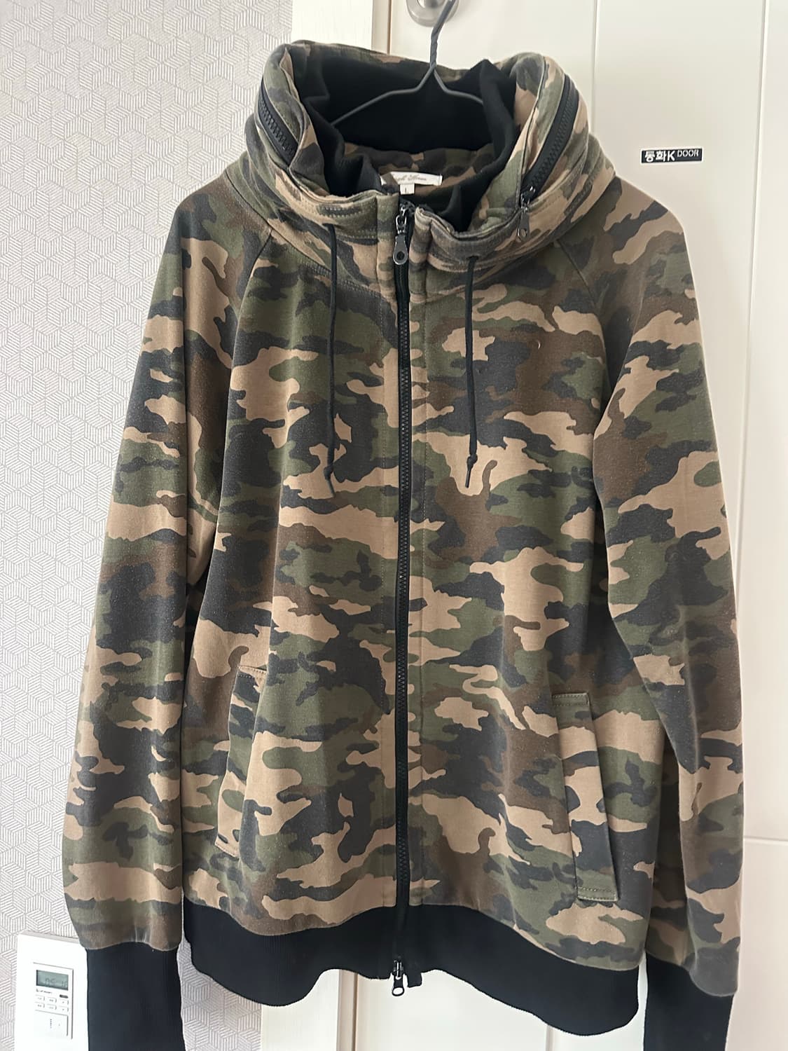JUNGLE STORM camo warmer hand zip-up 상품이미지3
