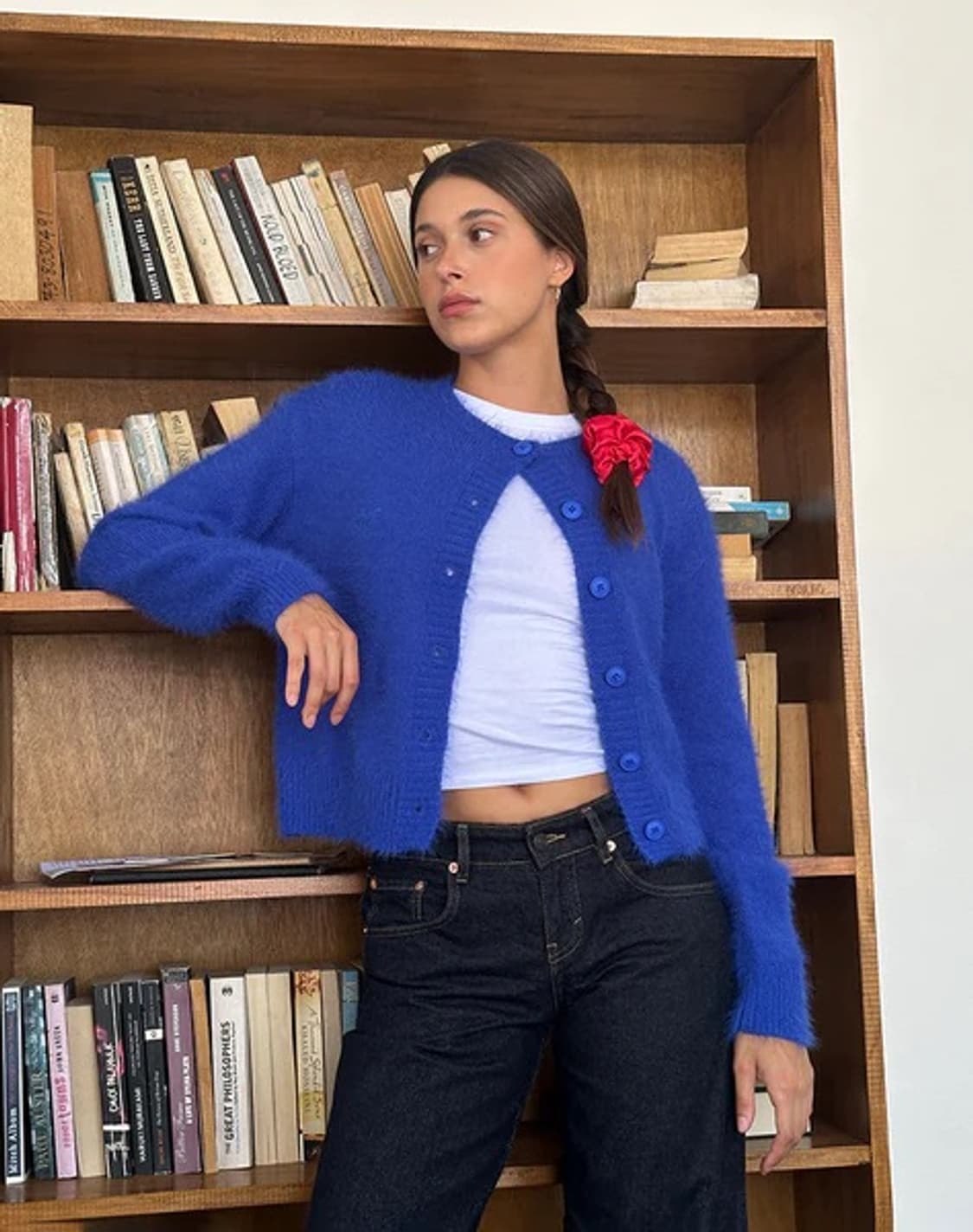 블루 가디건 상품이미지4