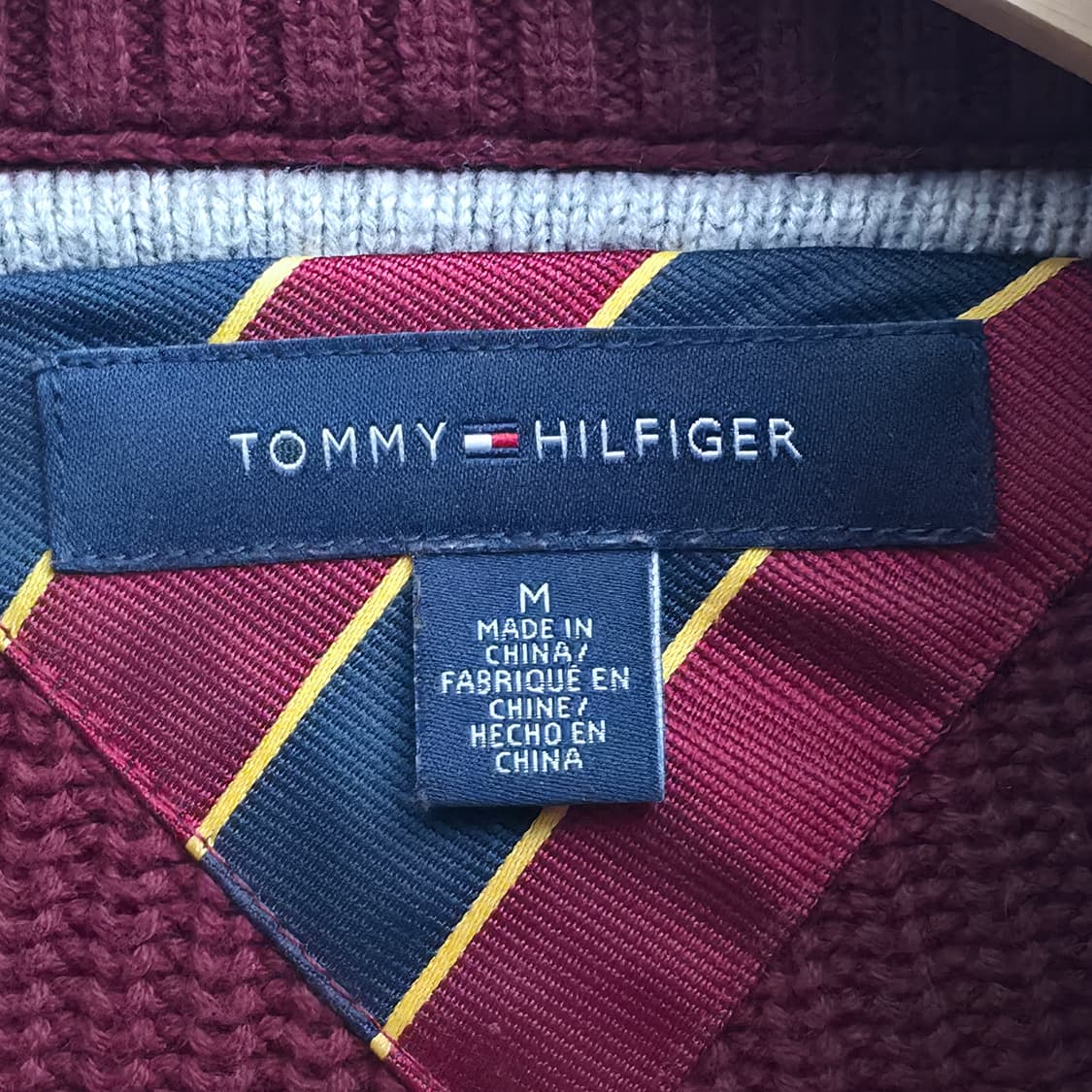 [M] 타미힐피거 스트라이프 니트 가디건 상품이미지5