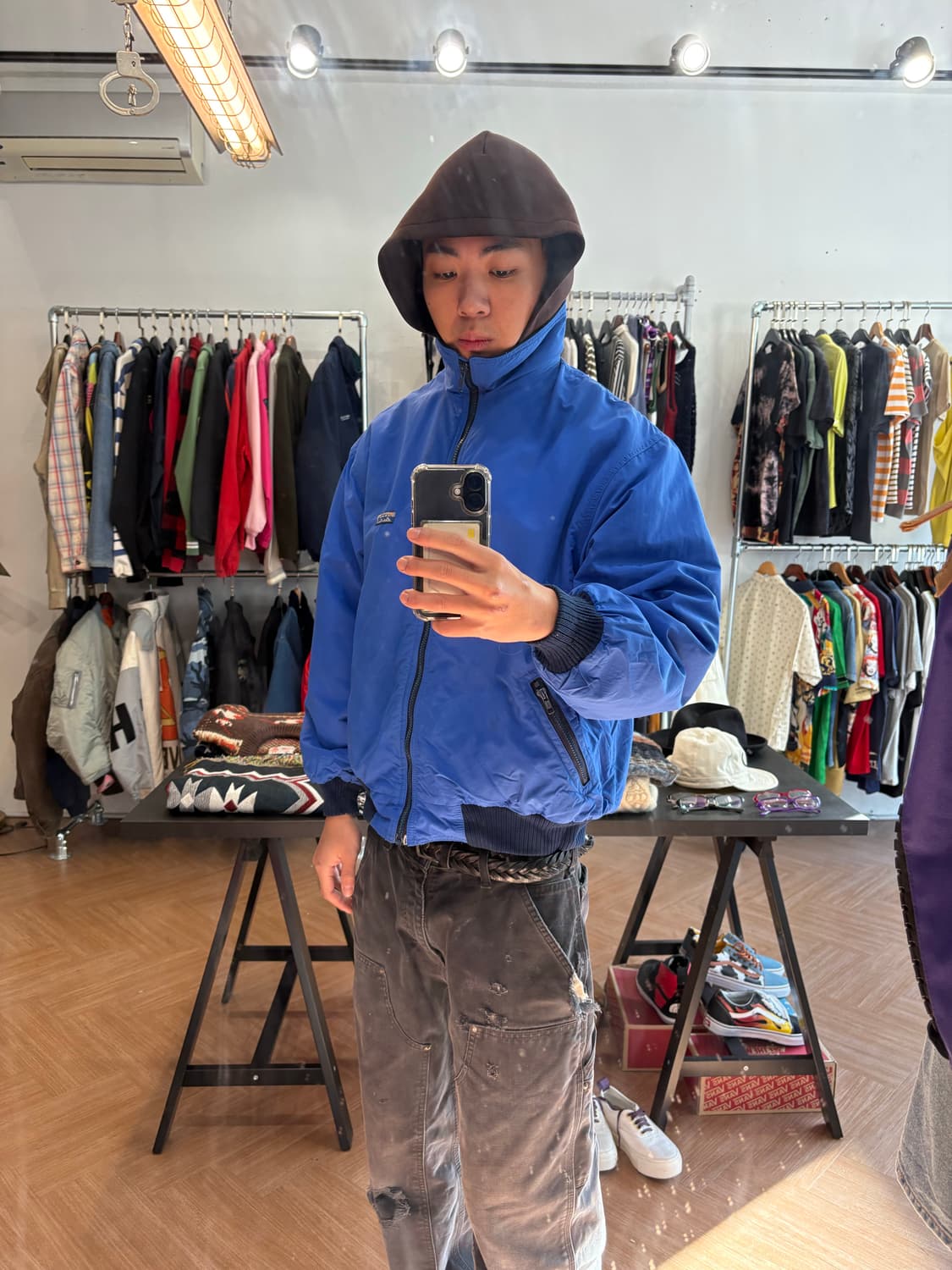 90s Eddie Bauer 웜업자켓 상품이미지1