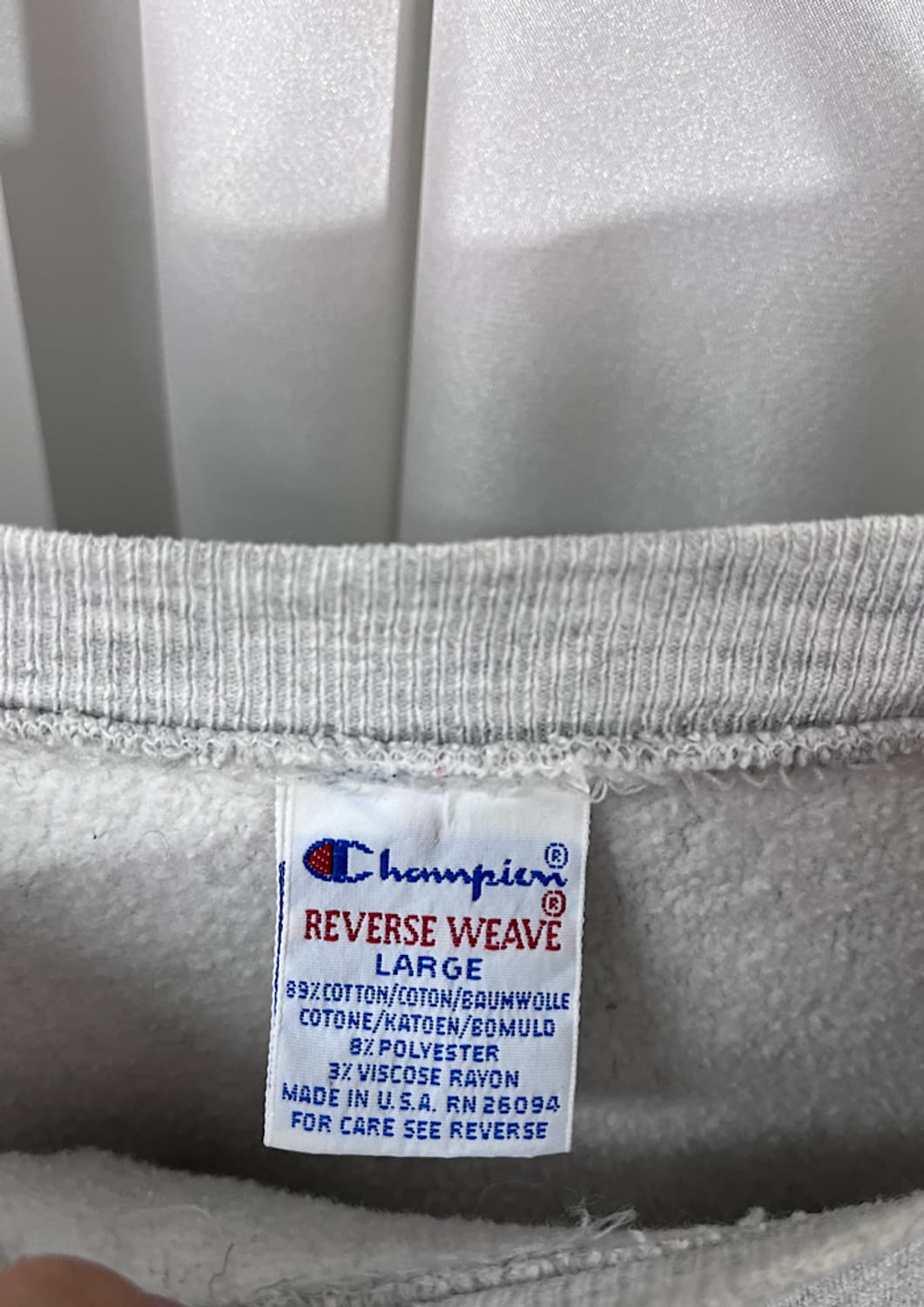 90s Champion REVERSE WEAVE 상품이미지4