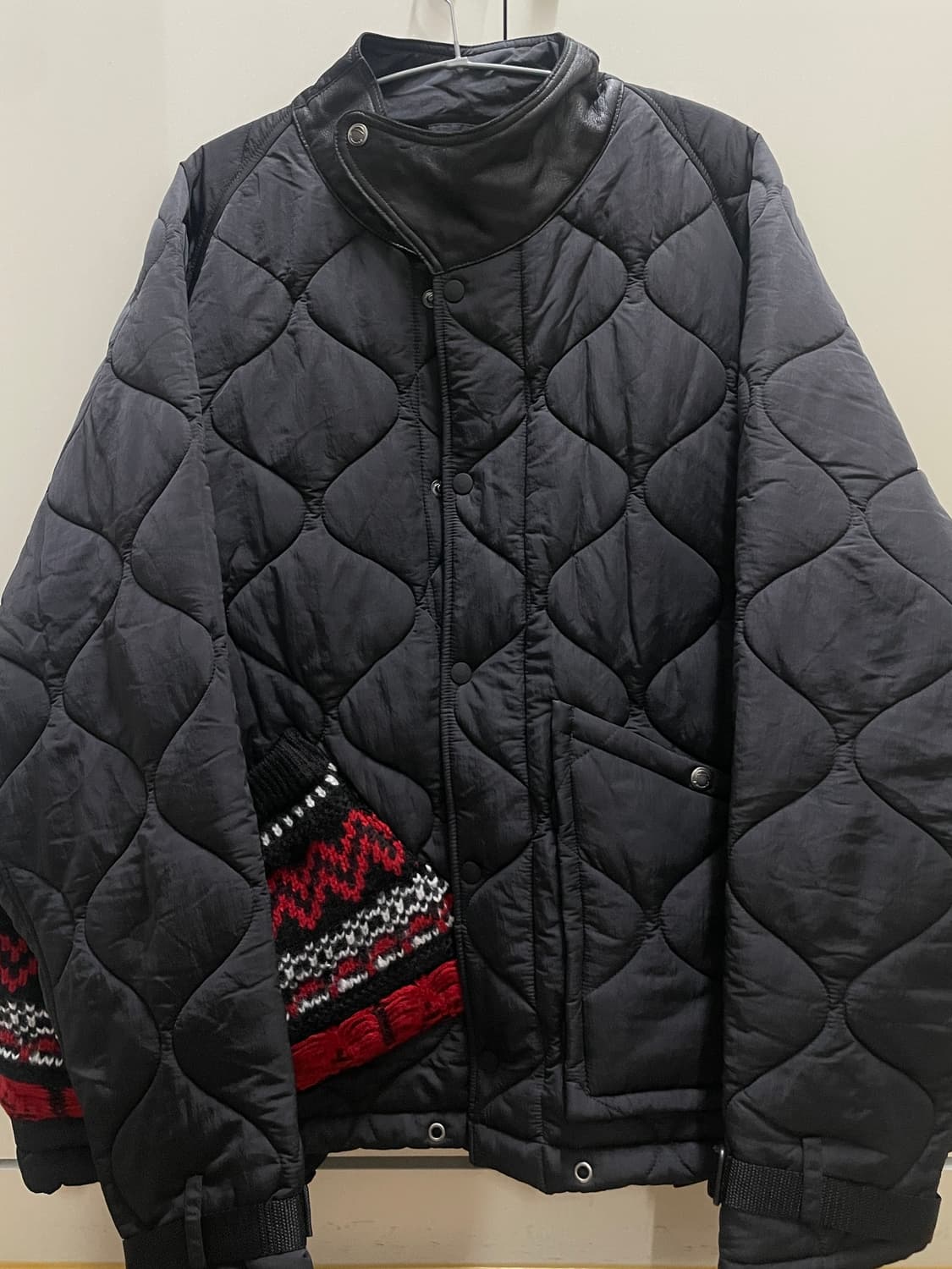 앤더슨벨 노르딕 니티드 포켓 퀼티드 점퍼 상품이미지2